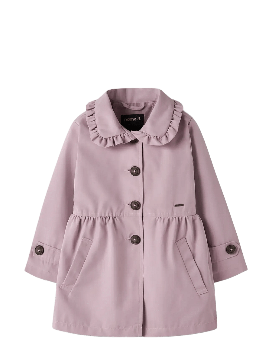 name it - NMFMADELIN TRENCH COAT NOOS - mäntel - keepsake lilac - 2