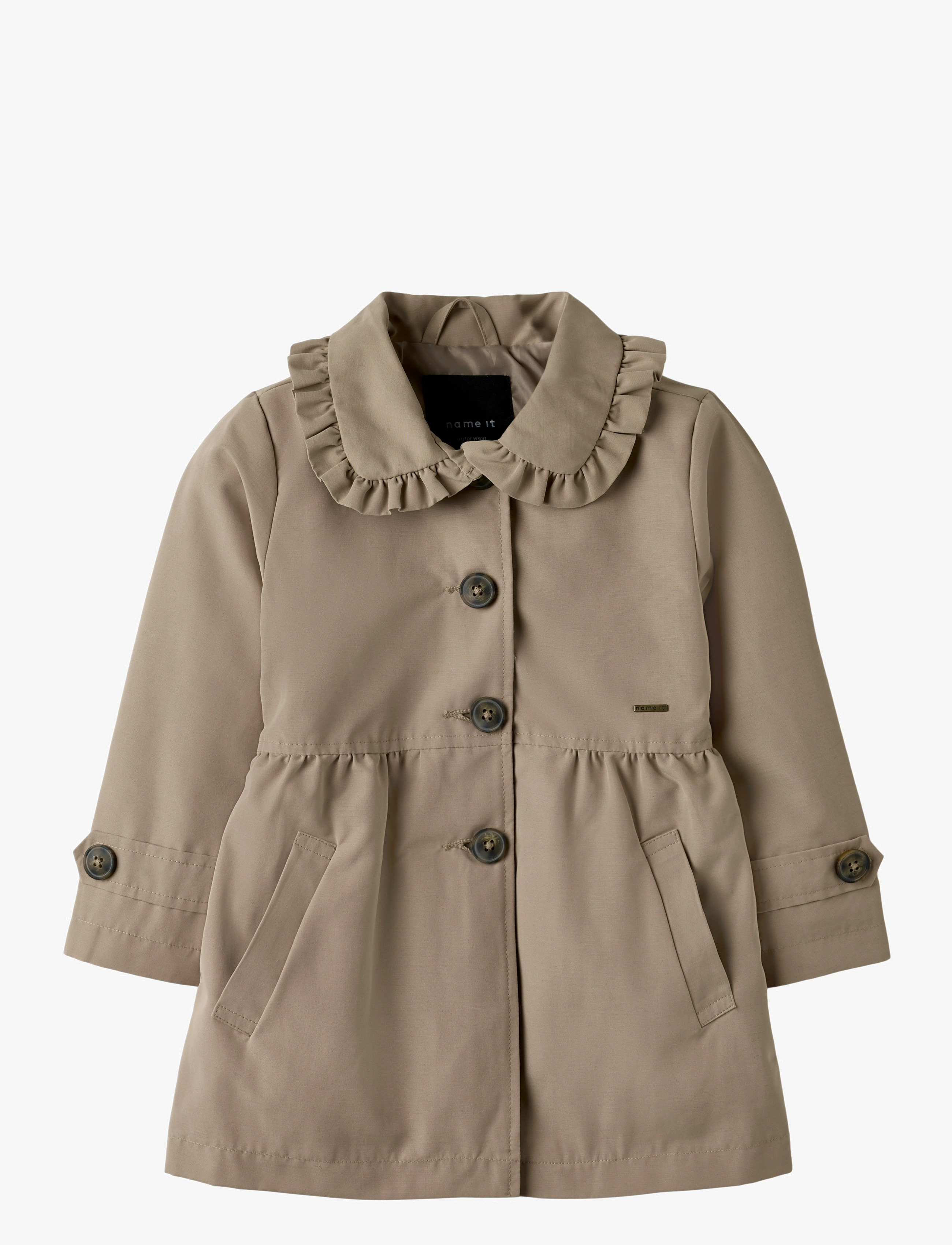 name it NMFMADELIN TRENCH COAT NOOS - Shop by age - SAVANNAH TAN / brown