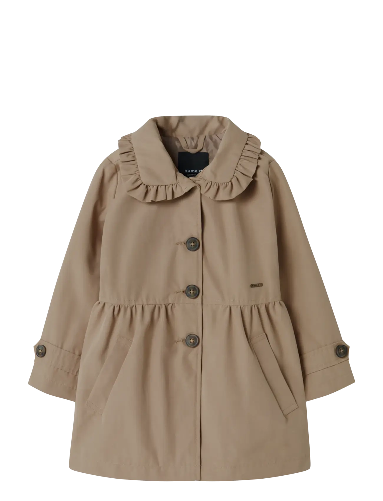 name it NMFMADELIN TRENCH COAT NOOS - Odzież zewnętrzna - SAVANNAH TAN / brown