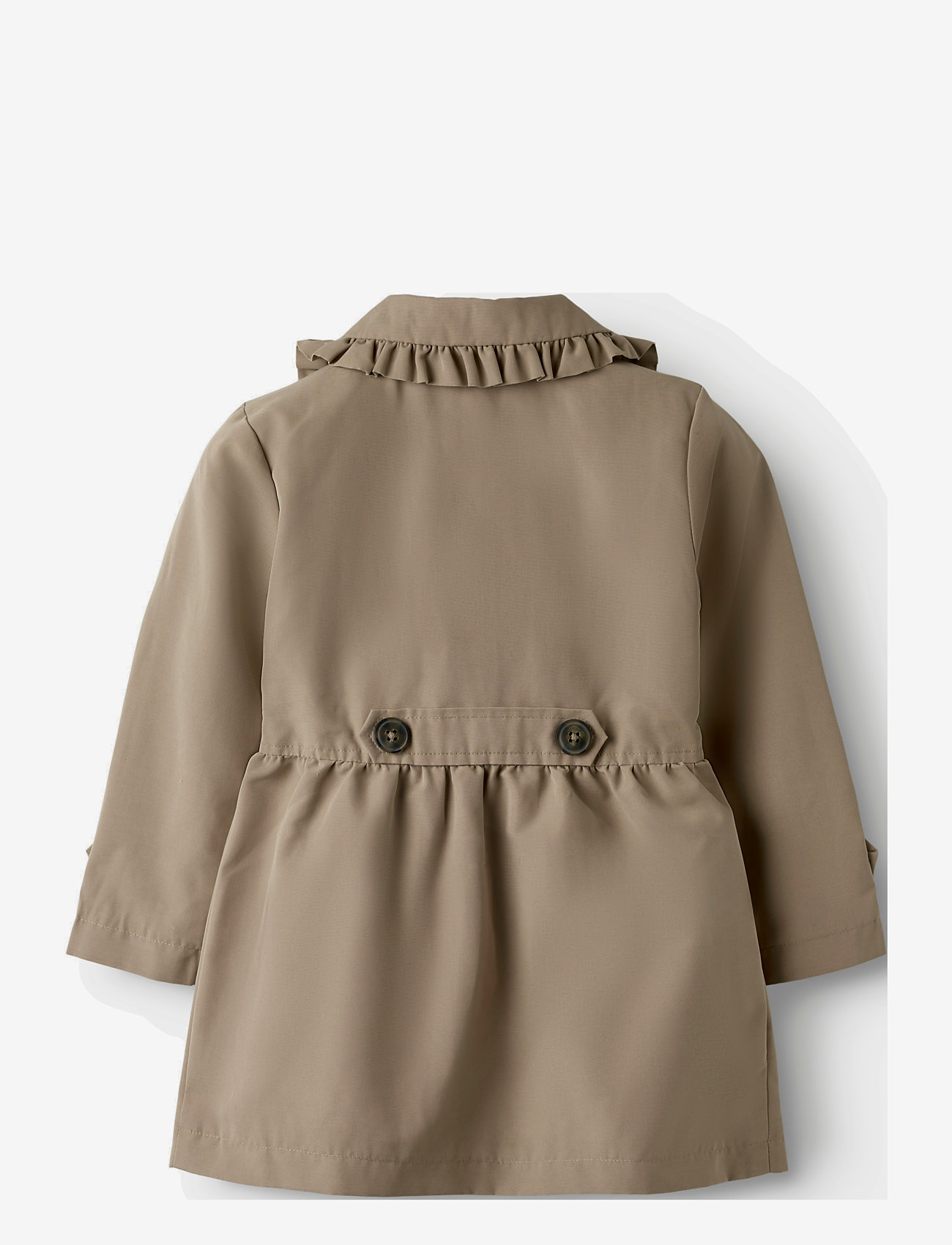 name it - NMFMADELIN TRENCH COAT NOOS - mantlid - savannah tan - 2