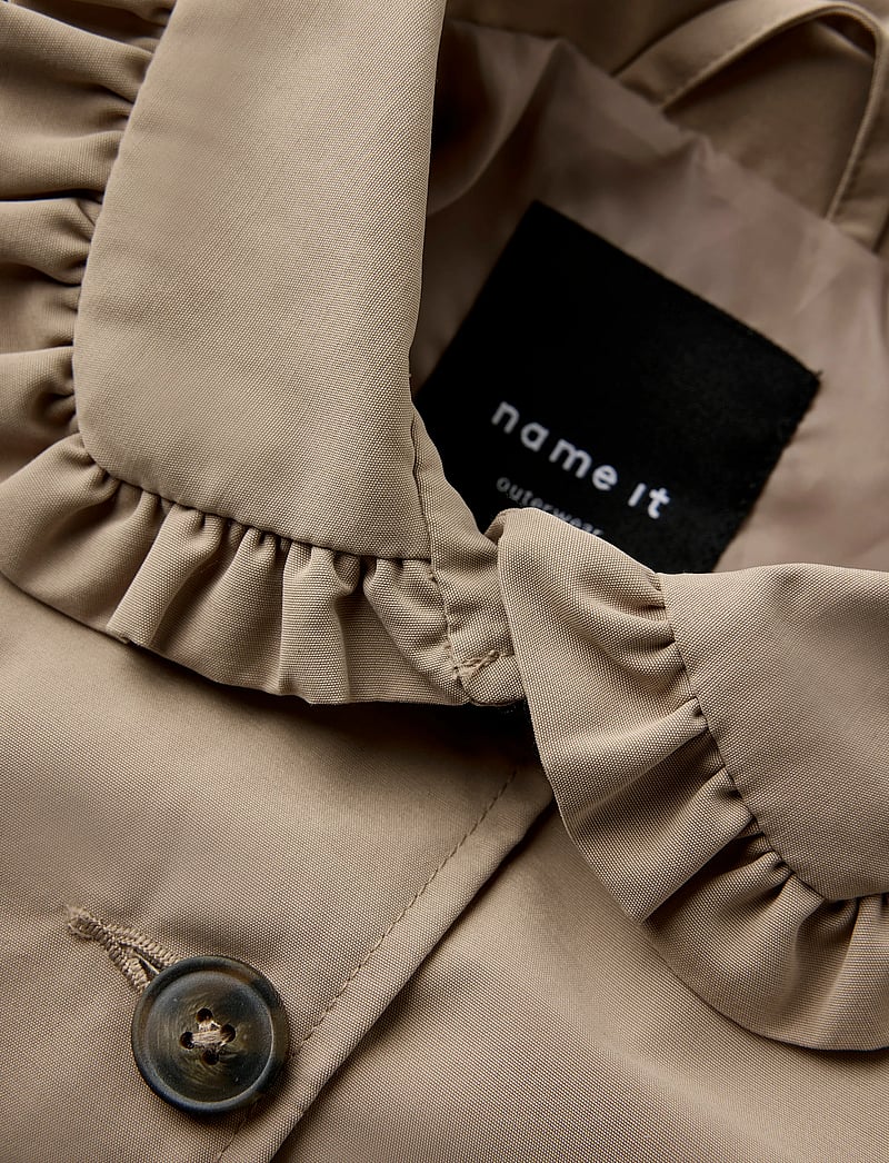 name it - NMFMADELIN TRENCH COAT NOOS - päällystakit - savannah tan - 0