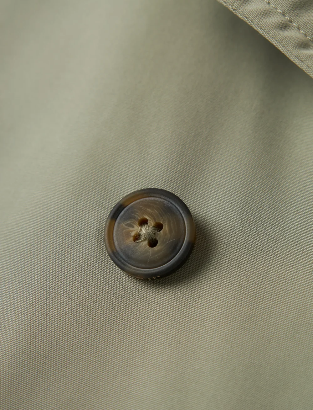 name it - NKFMADELIN TRENCH COAT SHORT - leichte jacken - shadow - 3