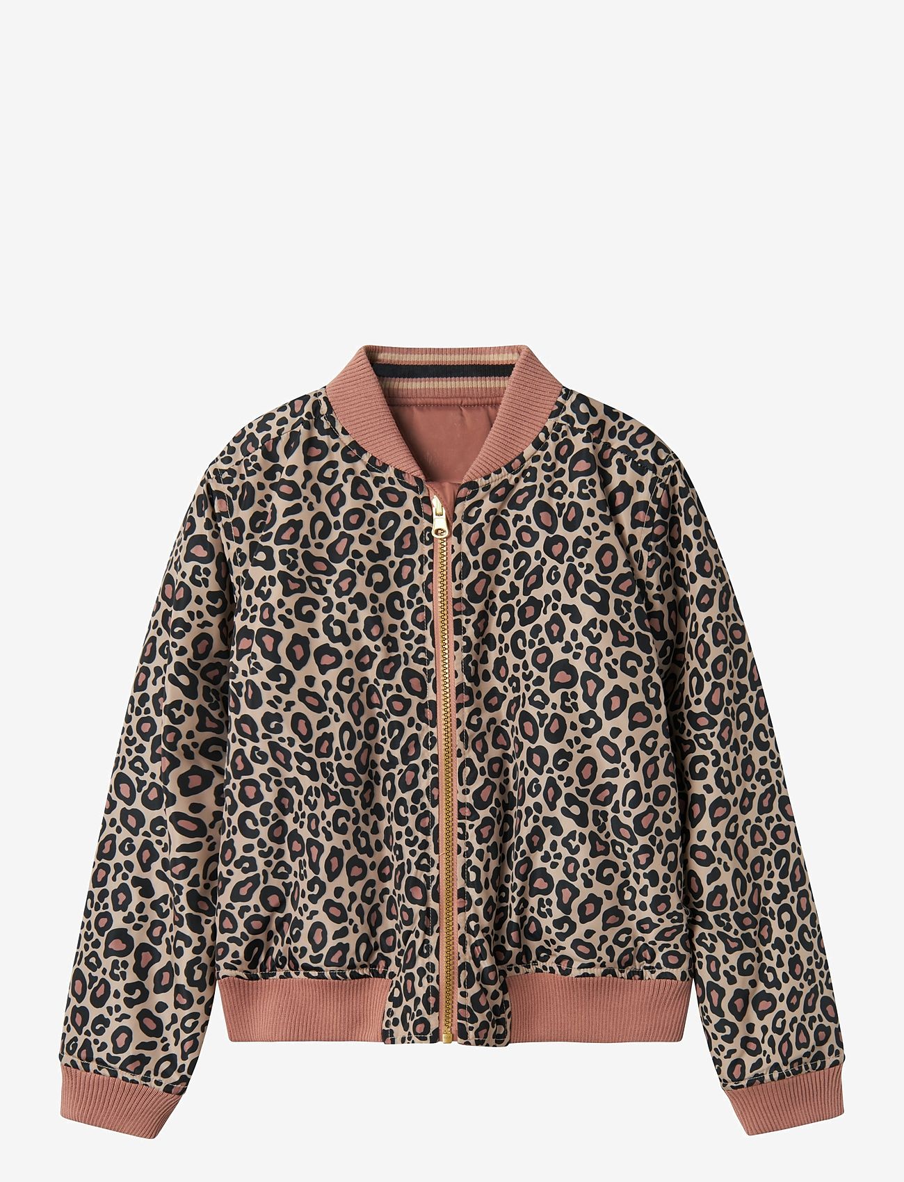 name it - NKFMARISKA BOMBER JACKET REV - lendurijakid - black - 0