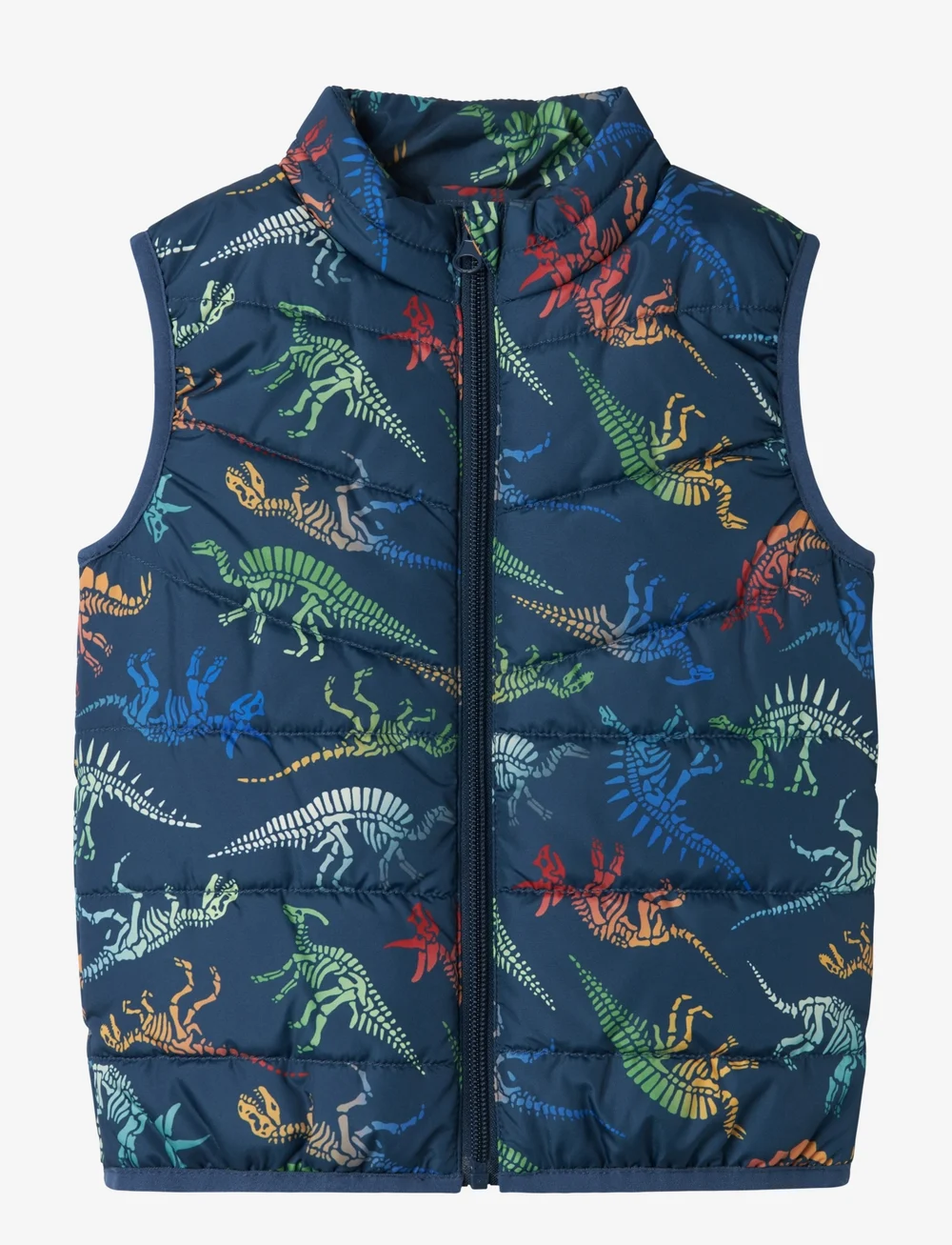 name it - NMMMYLANE VEST AOP2 - shoppa efter ålder - sargasso sea - 0