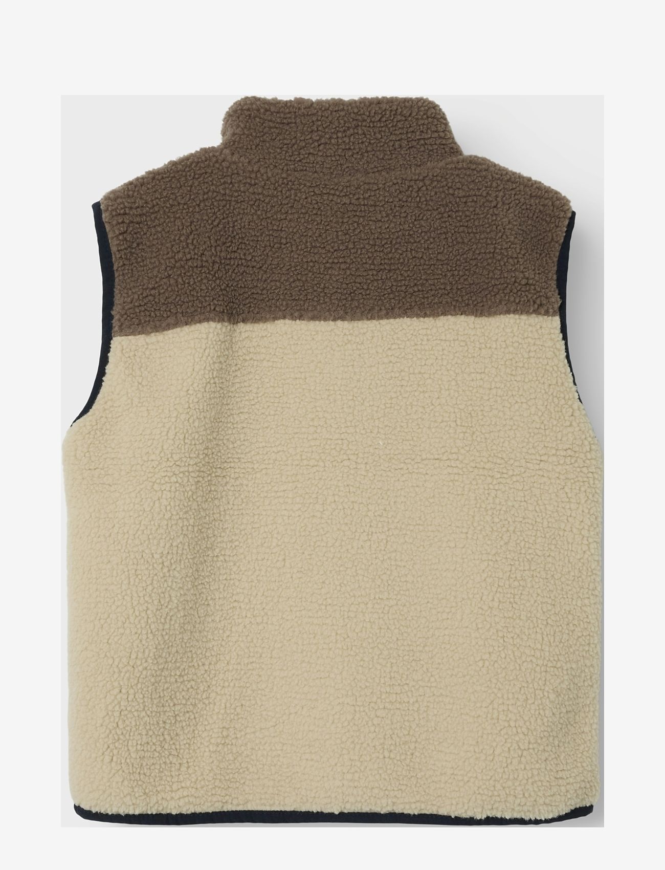 name it - NKMMONICO TEDDY VEST - einkaufen nach alter von - fog - 1