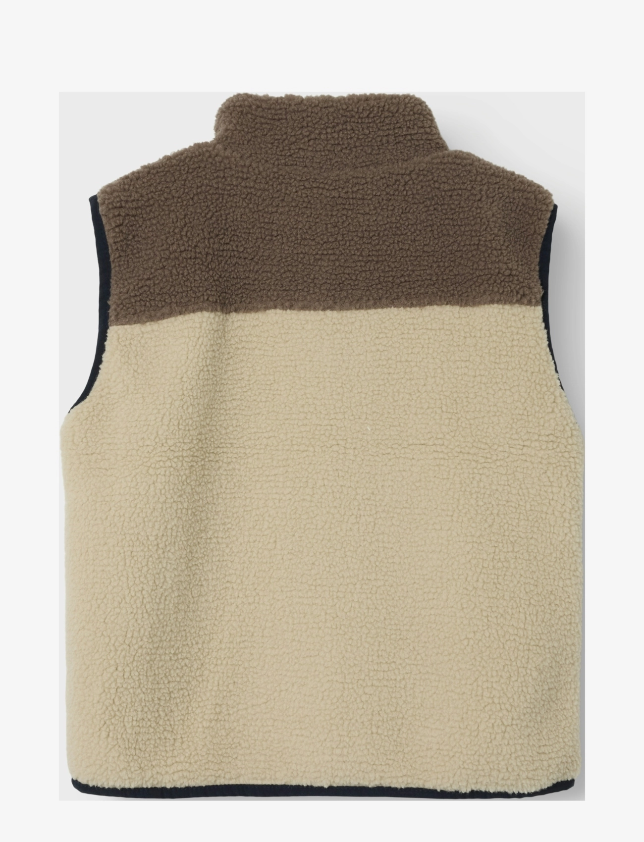 name it - NKMMONICO TEDDY VEST - shoppa efter ålder - fog - 1