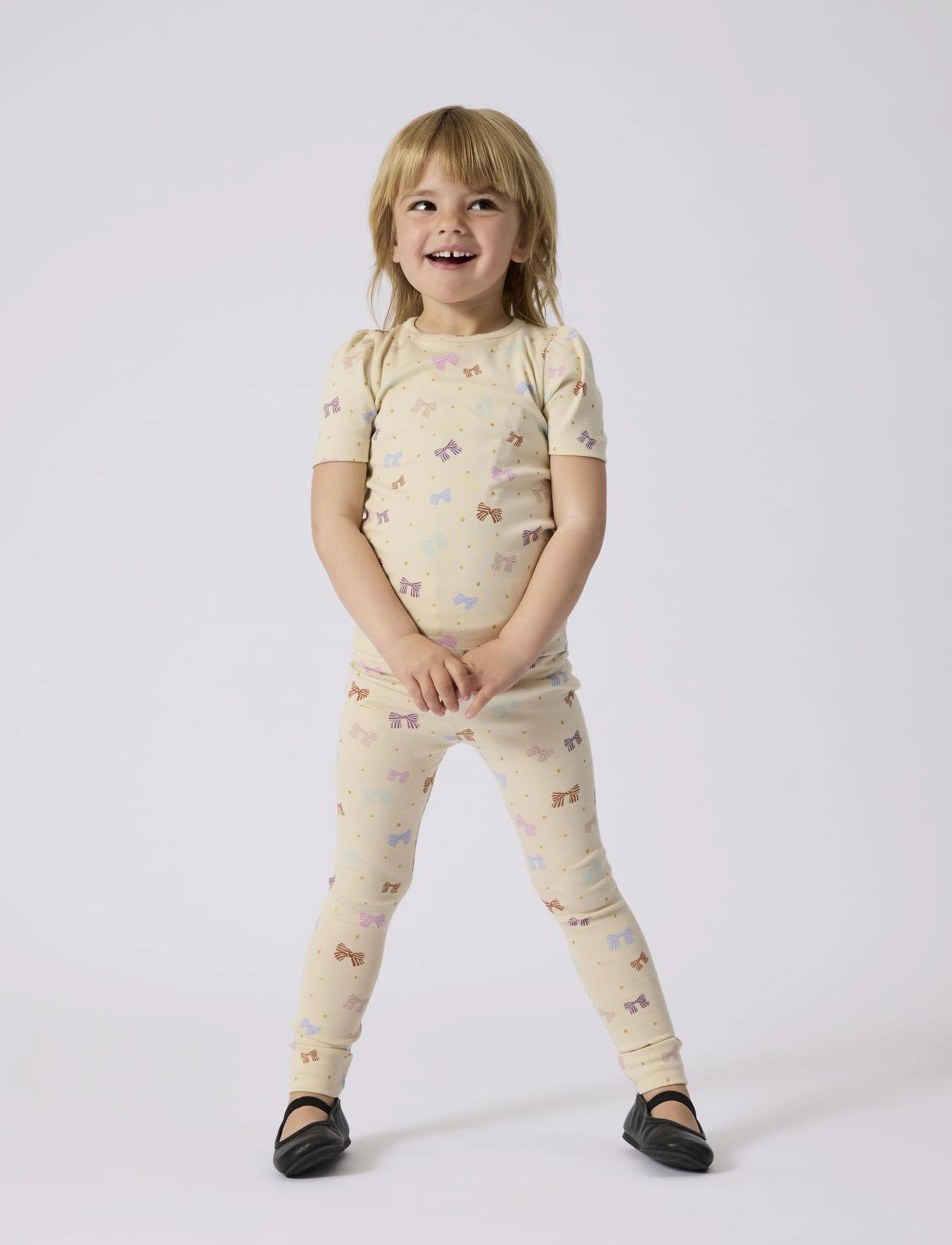 name it - NMFJANNICA XSL LEGGING - birch - 2