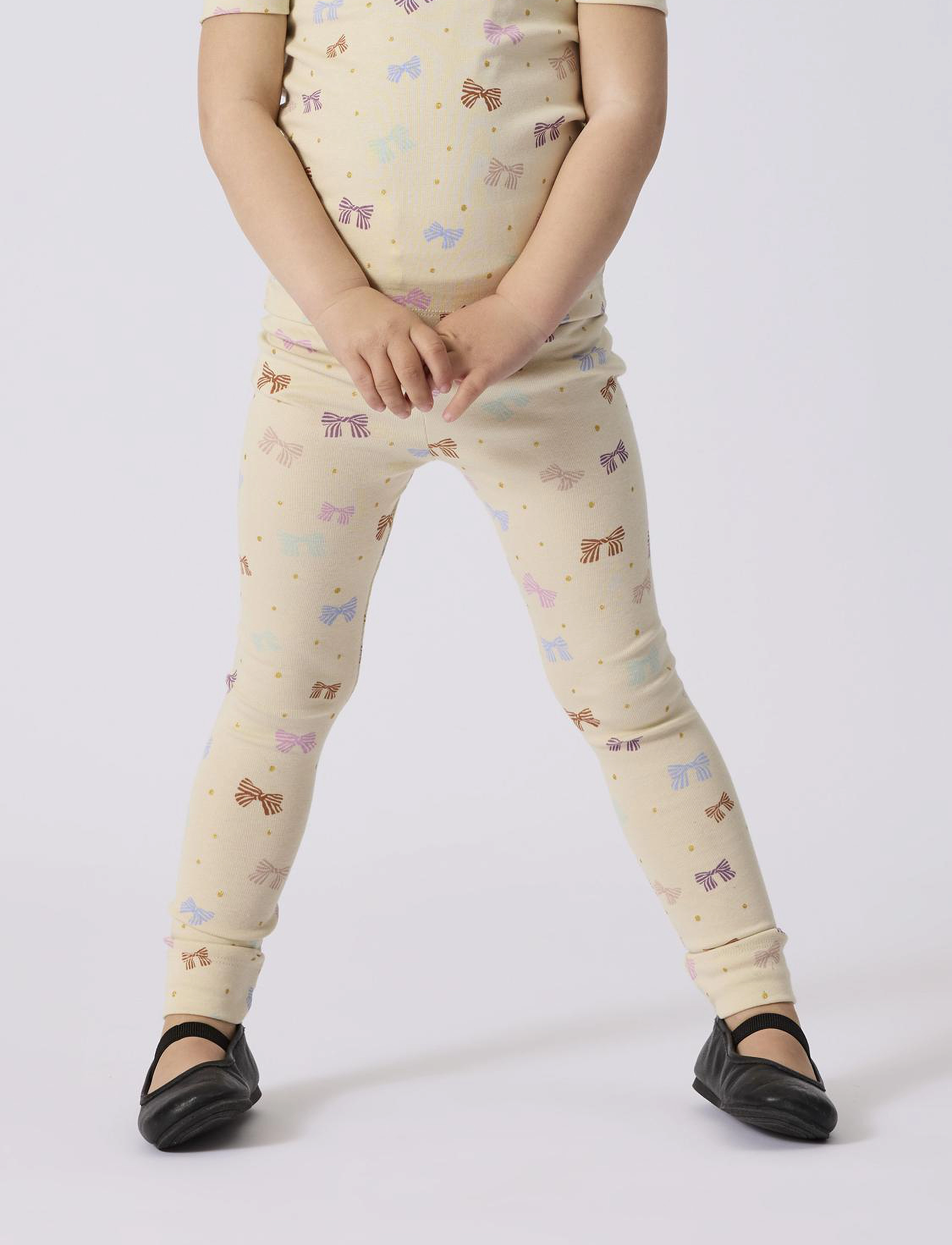 name it - NMFJANNICA XSL LEGGING - birch - 4