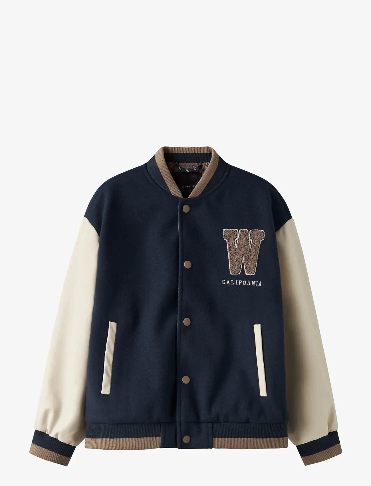 name it - NKMMIKADO VARSITY JACKET - kevadjakid - navy blazer - 1