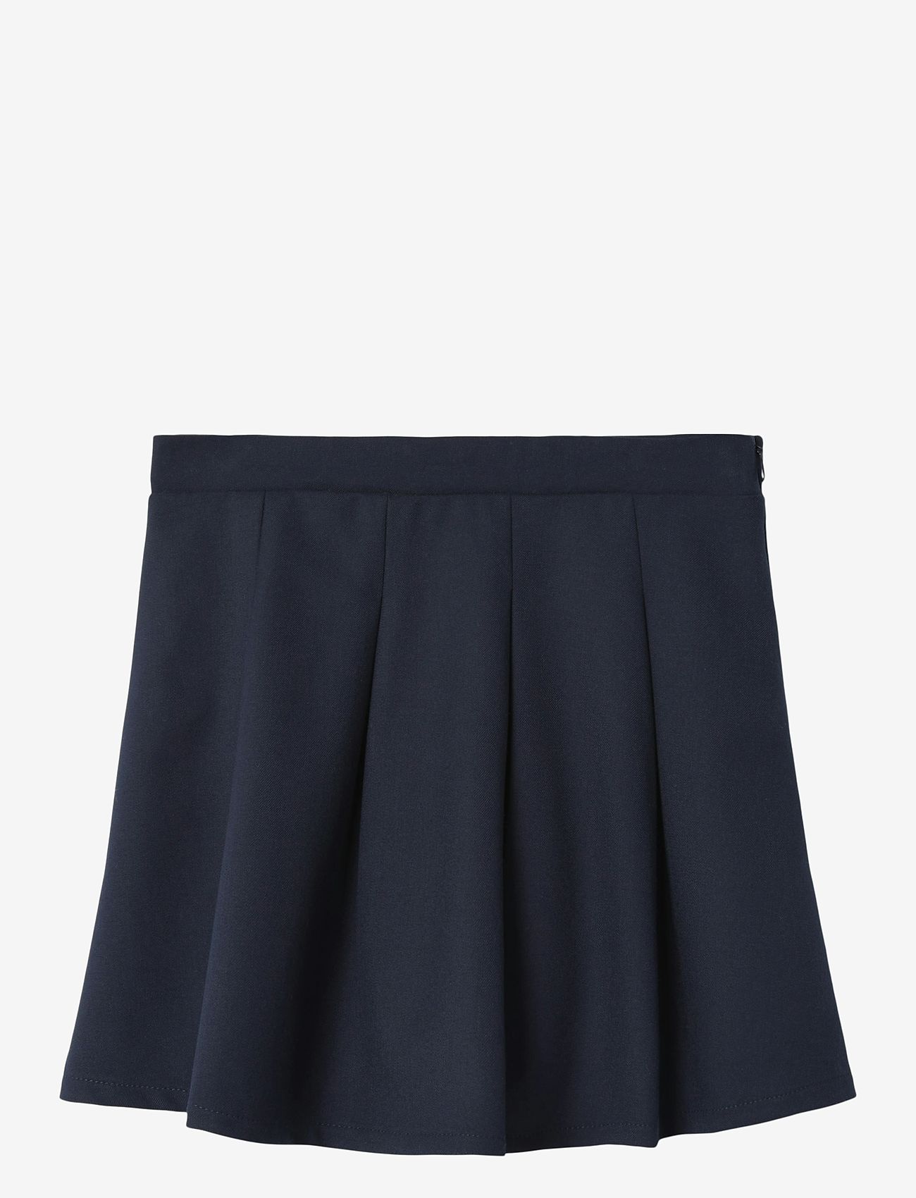 name it - NKFNURAMEL SKIRT PLT - korta kjolar - dark sapphire - 0