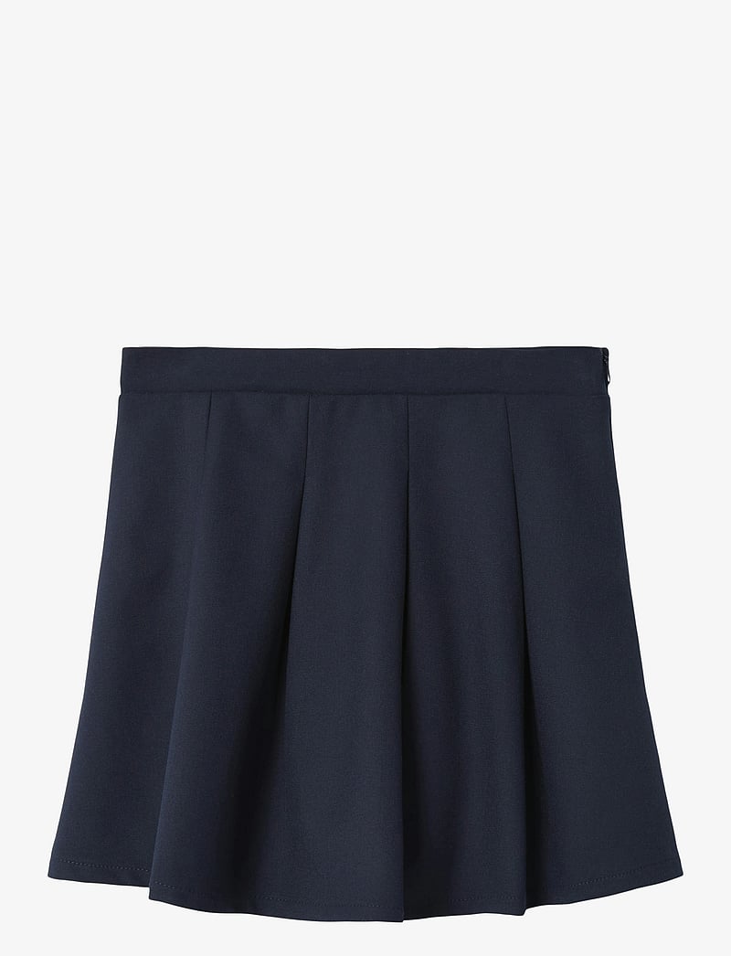 name it - NKFNURAMEL SKIRT PLT - korta kjolar - dark sapphire - 0