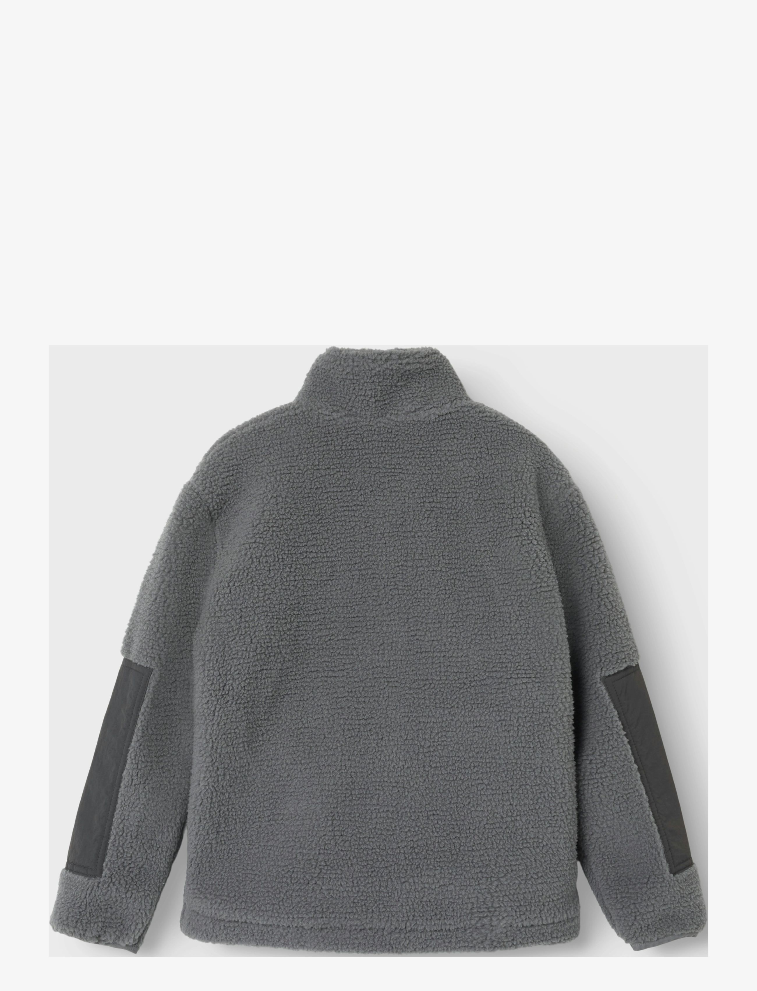 name it - NKMMONICO TEDDY JACKET - efterårsjakker - mockingbird - 1