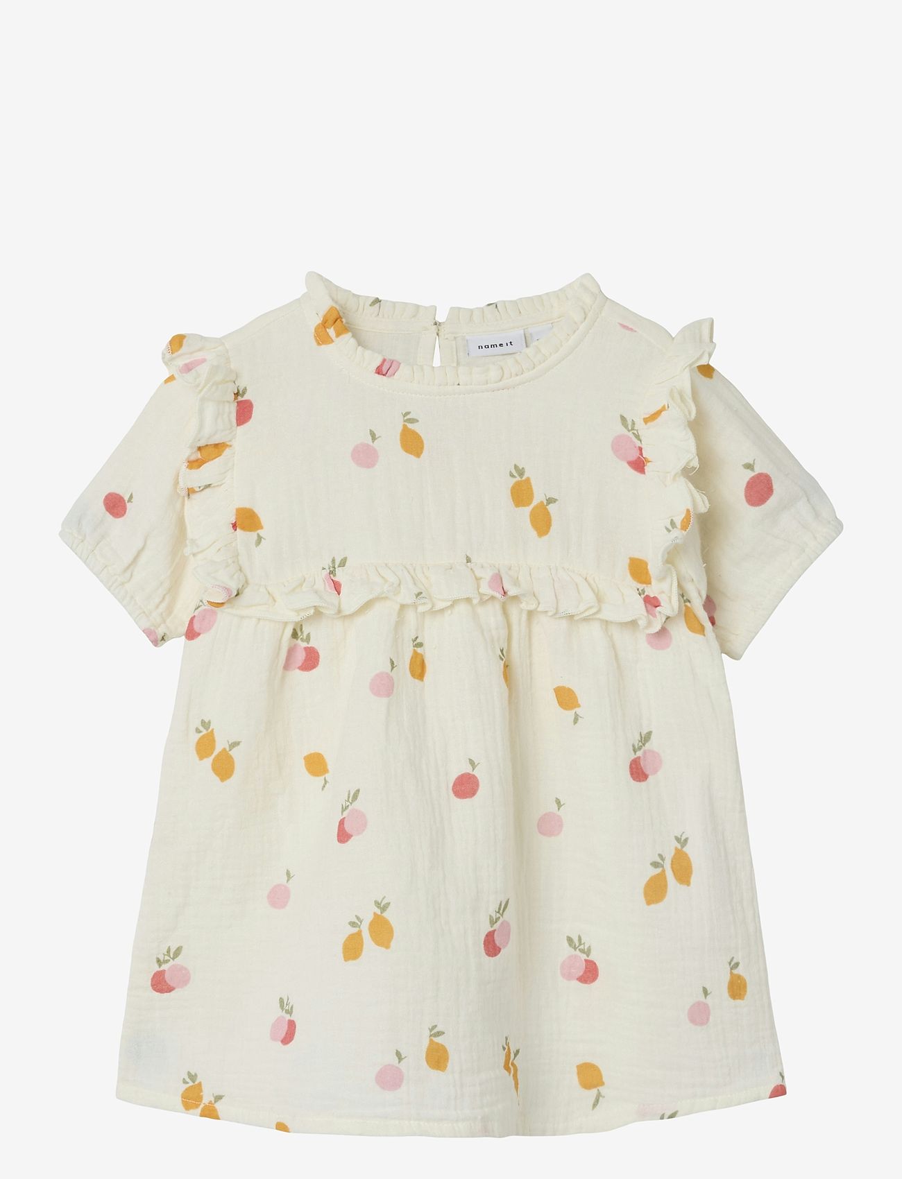 name it - NMFHENNIA SS TUNIC - buttercream - 0