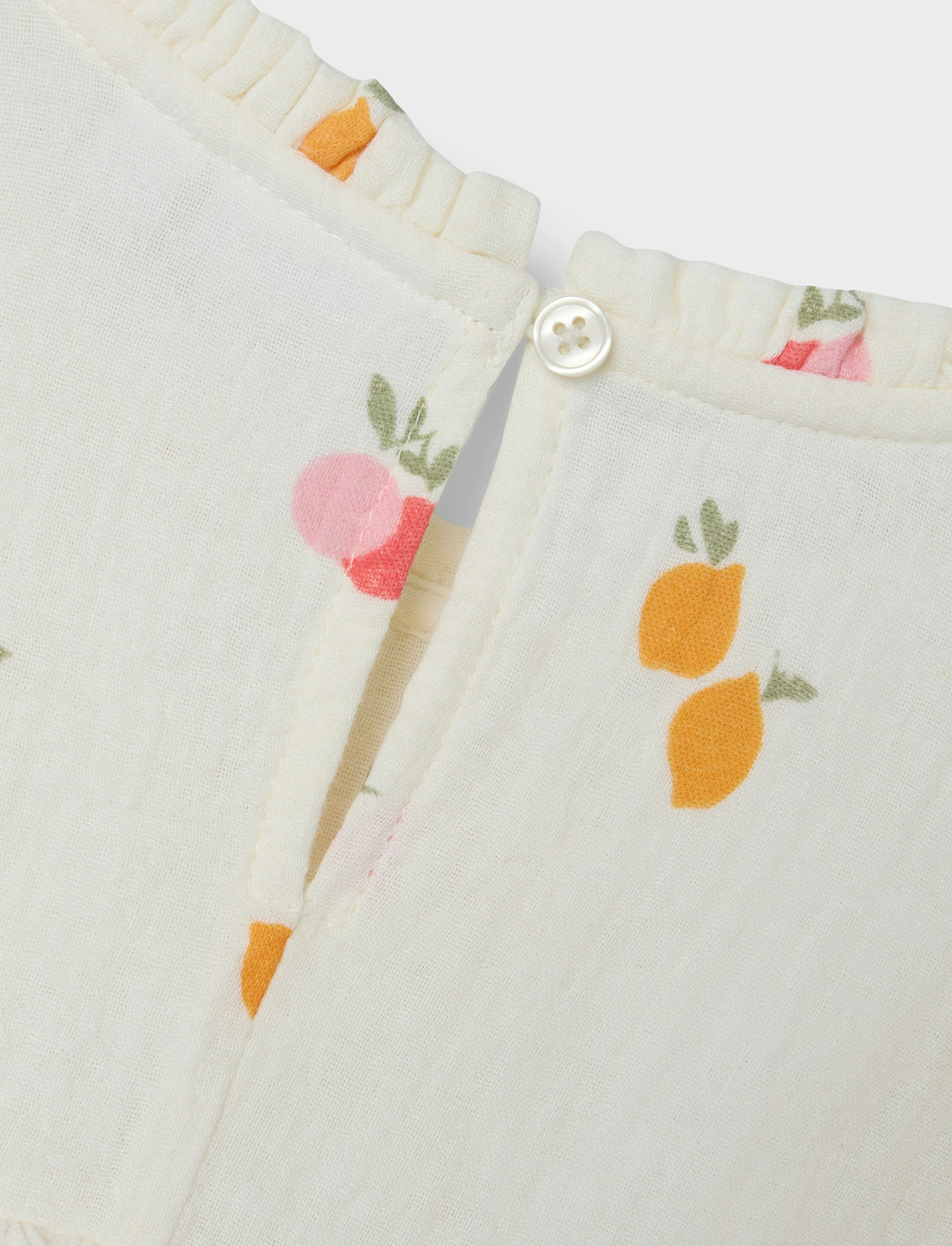 name it - NMFHENNIA SS TUNIC - buttercream - 2