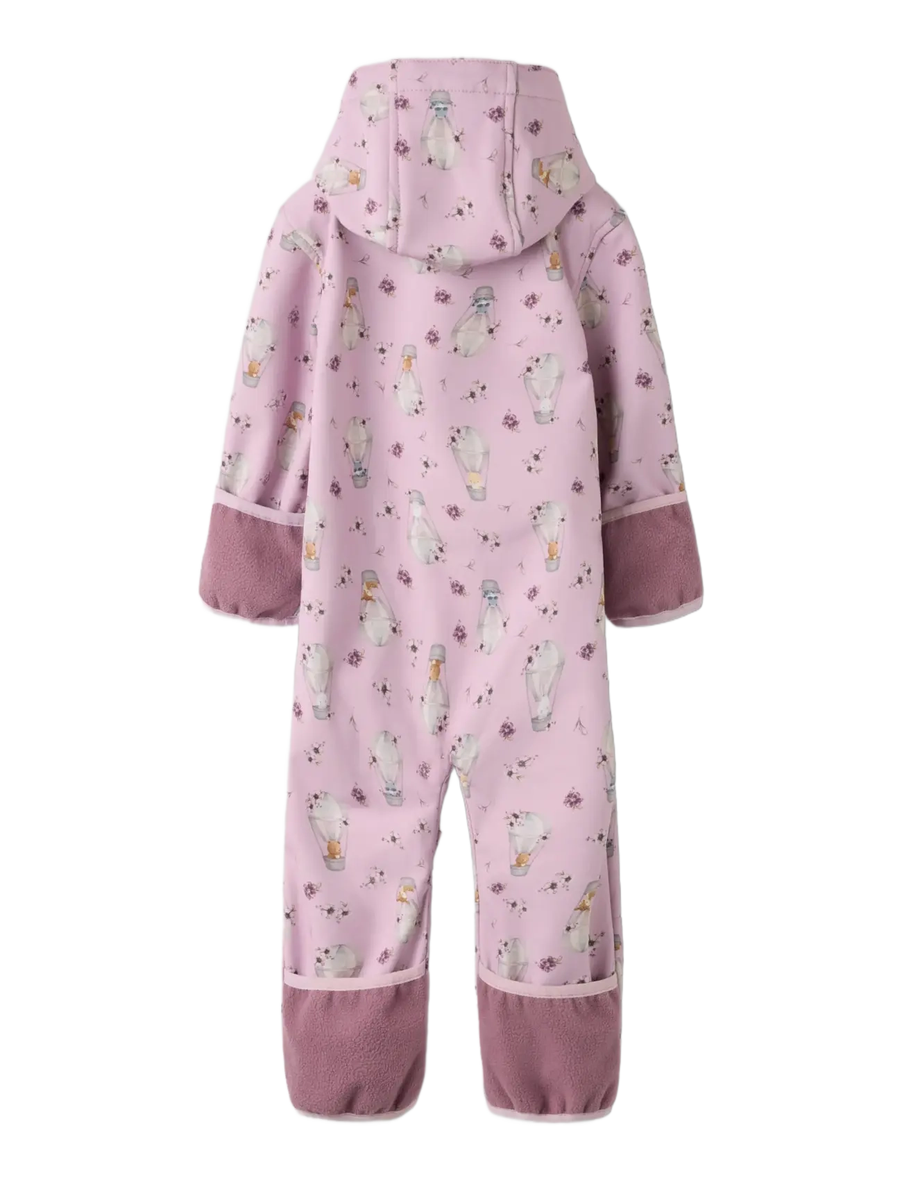name it - NBFALFA08 SOFTSHELL SUIT AOP FO - softshelloveraller - keepsake lilac - 1