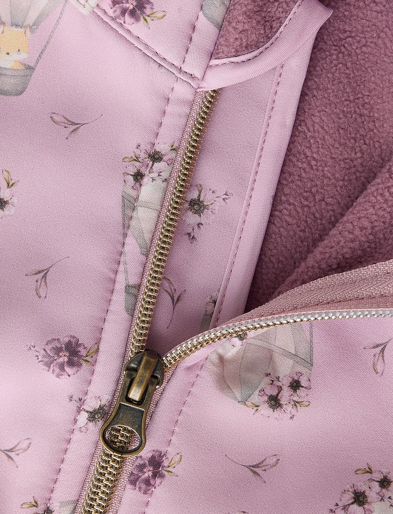 name it - NBFALFA08 SOFTSHELL SUIT AOP FO - softshell-overalls - keepsake lilac - 4