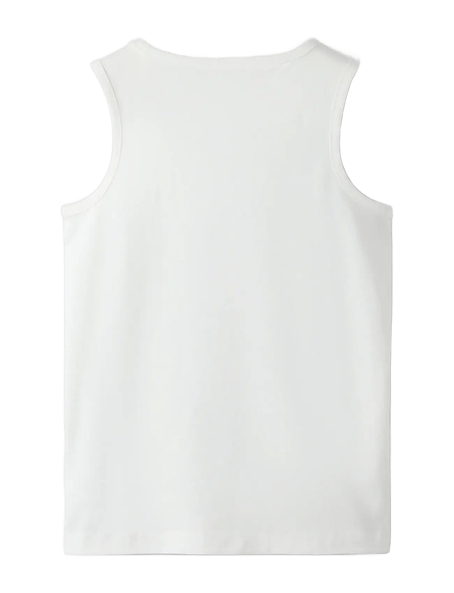 name it - NKMPFUMMA TANK TOP - hlýrabolir - cloud dancer - 1