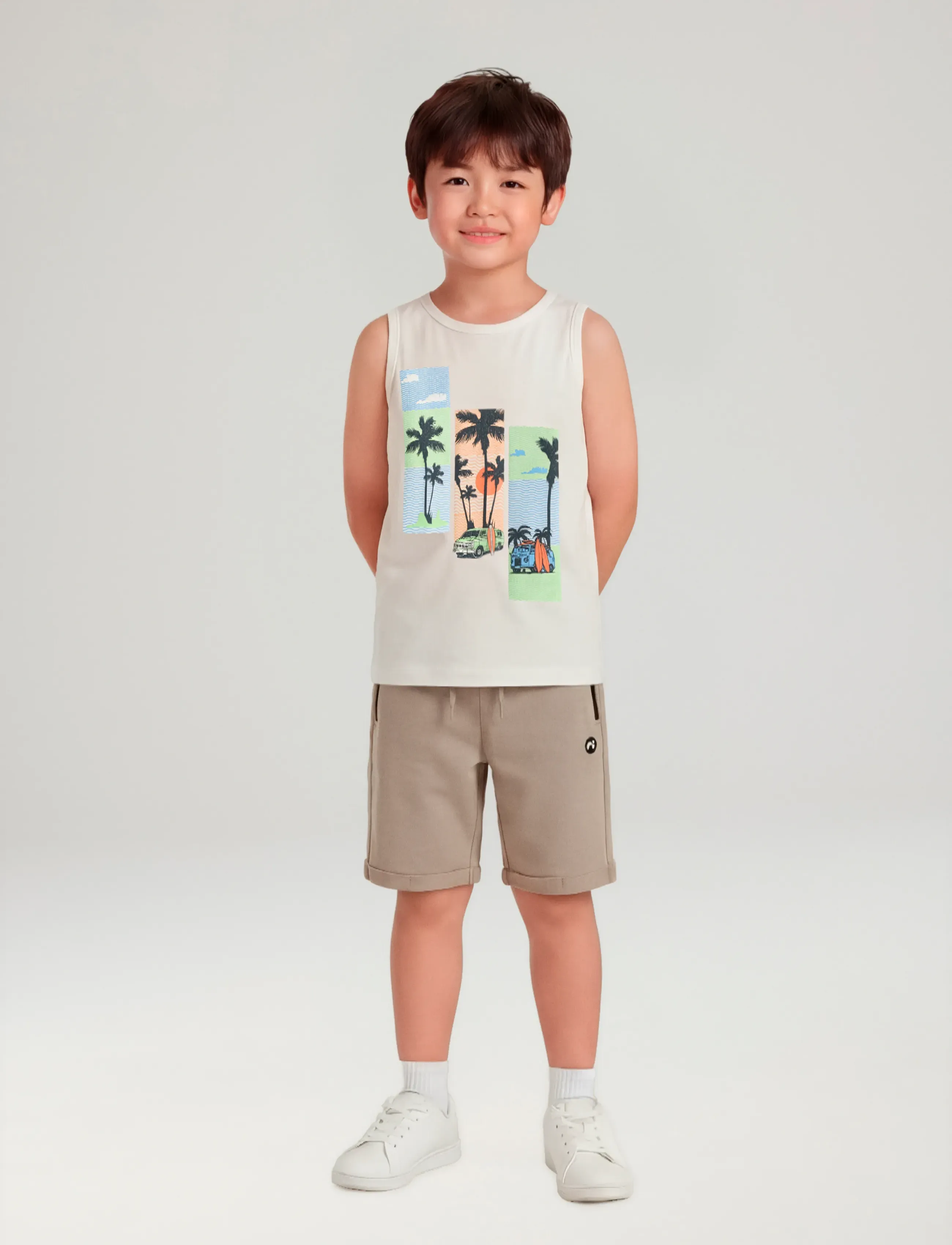name it - NKMPFUMMA TANK TOP - hlýrabolir - cloud dancer - 2