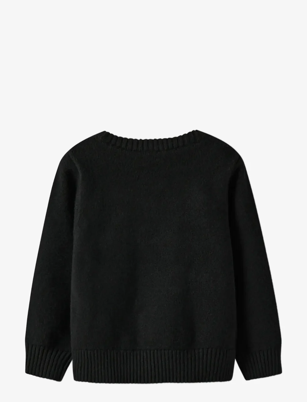 name it - NMFRONJA LS KNIT - džemprid - black - 2