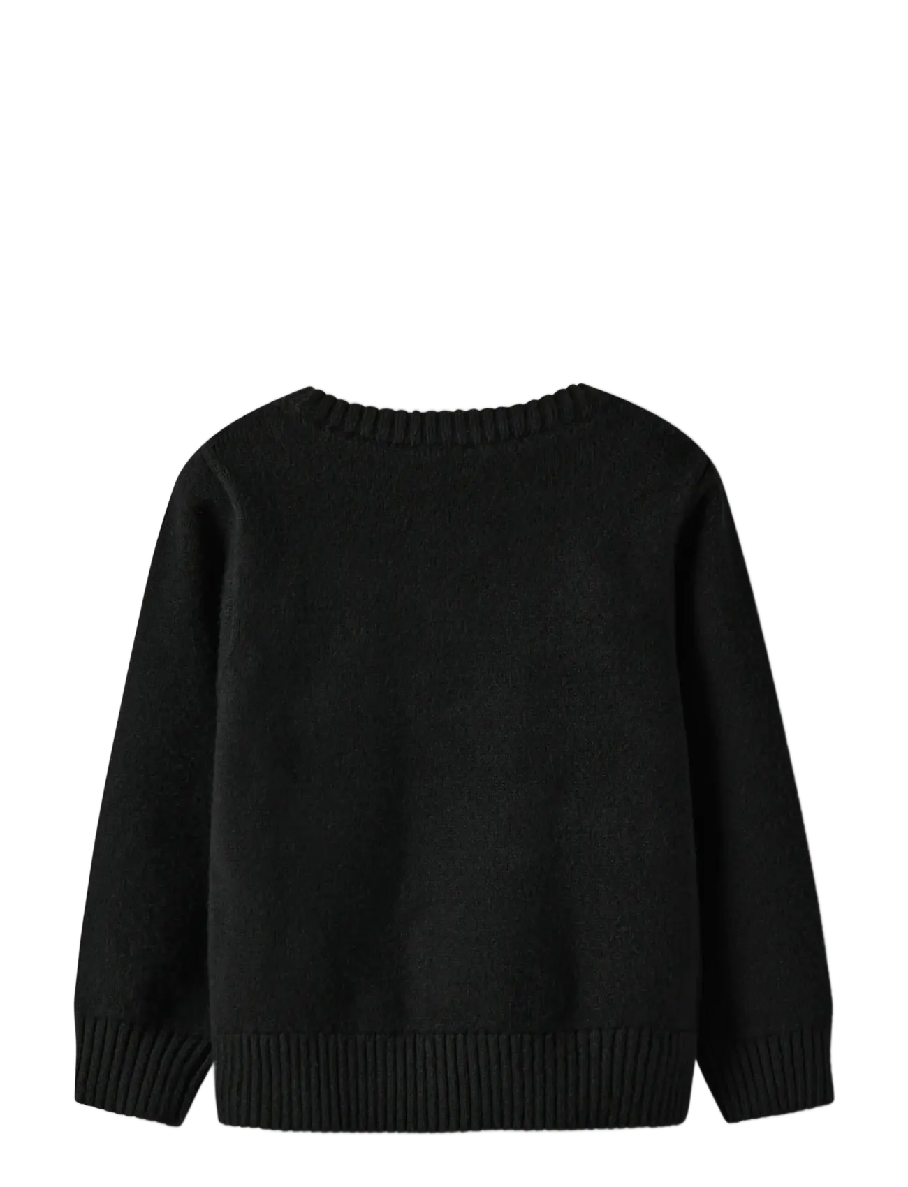 name it - NMFRONJA LS KNIT - pullover - black - 2