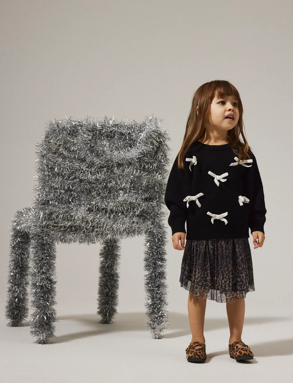 name it - NMFRONJA LS KNIT - džemprid - black - 3