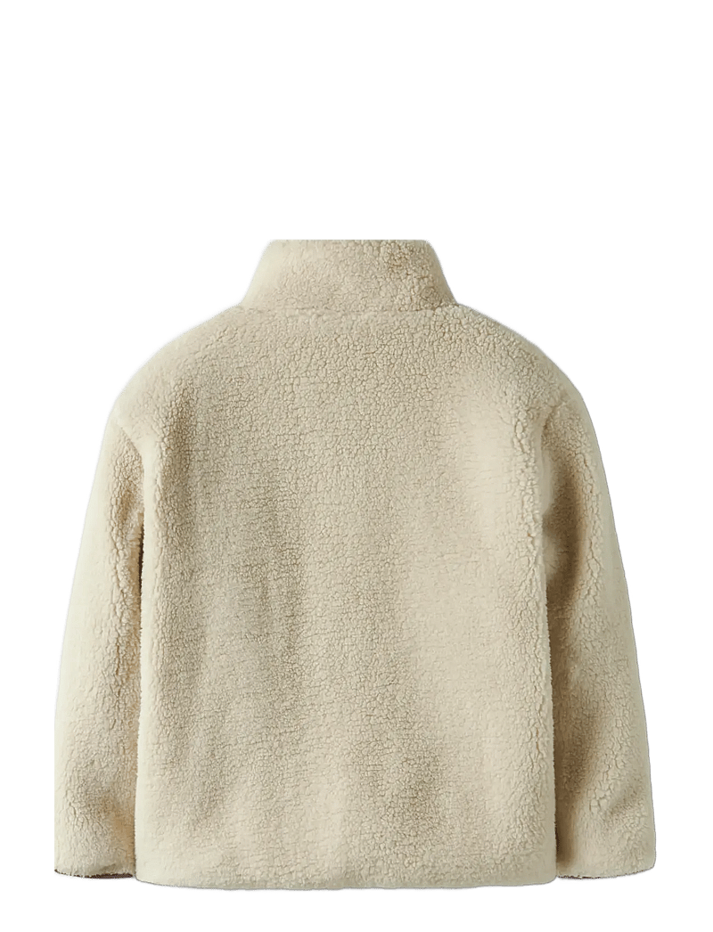 name it - NKFMONICA TEDDY JACKET - flísjakkar - fog - 1