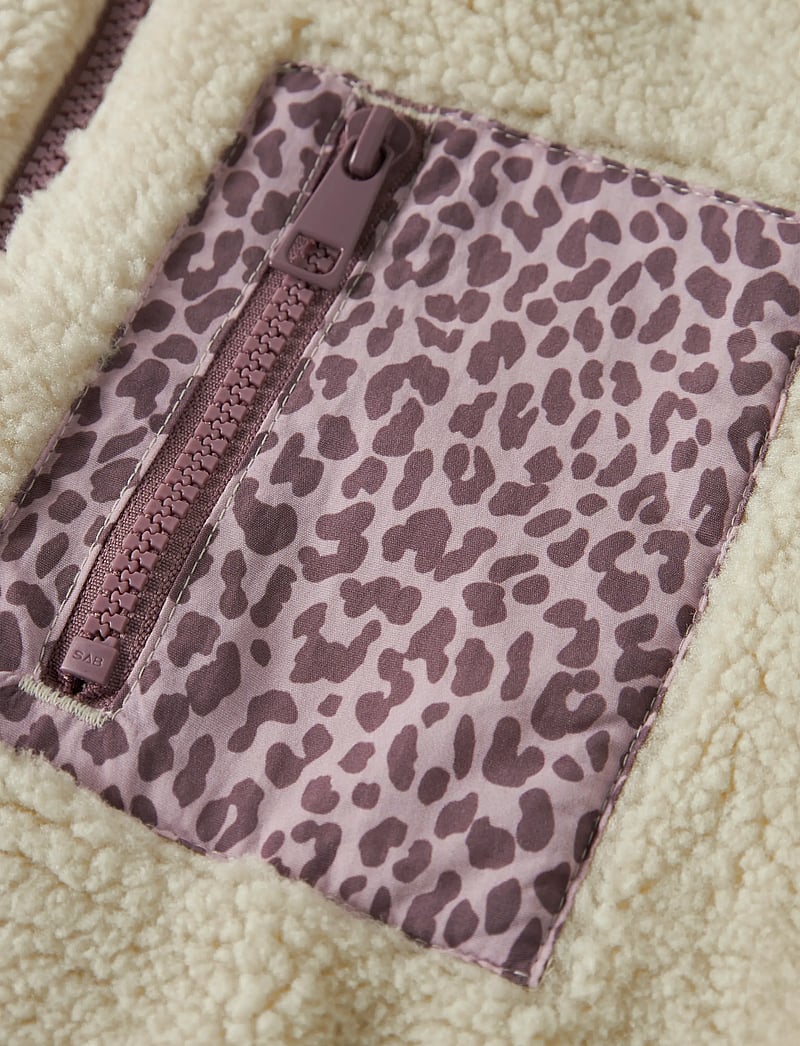 name it - NKFMONICA TEDDY JACKET - flísjakkar - fog - 2