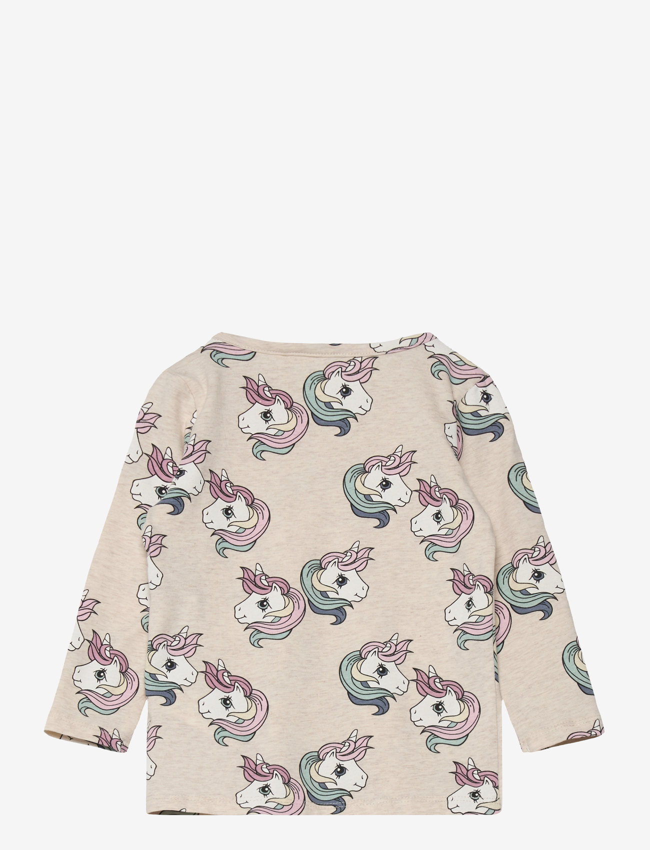 name it - NMFSIMONE MLP LS TOP CPLG - sügisesed riided - peyote melange - 1