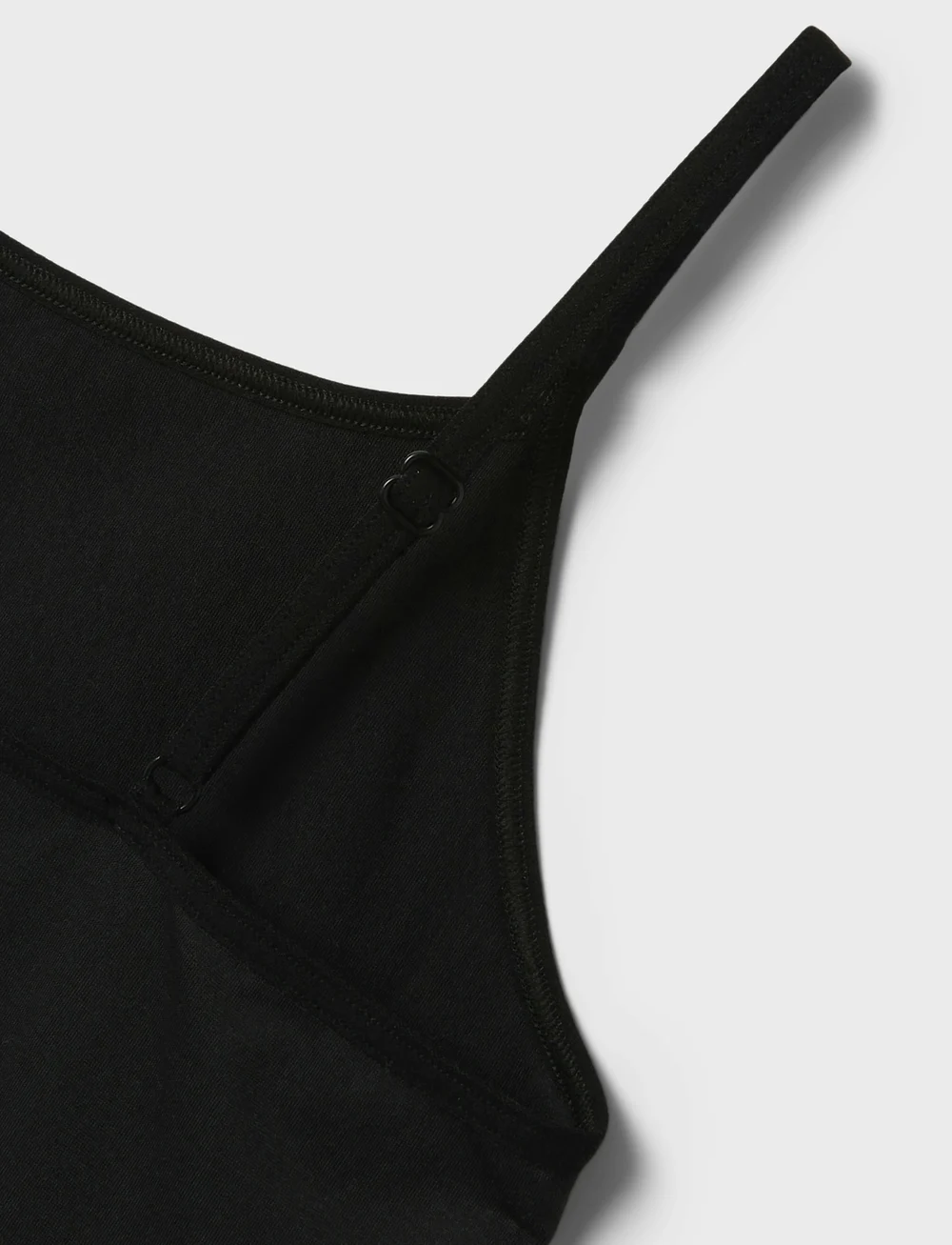 name it - NKFNOJA STRAP TOP - Ærmeløs undertrøje - black - 3