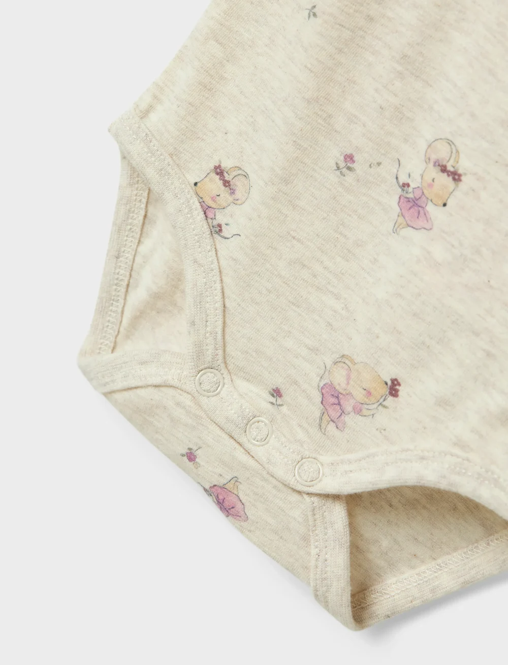 name it - NBFTADIE LS BODY - pikkade varrukatega bodid - peyote melange - 2