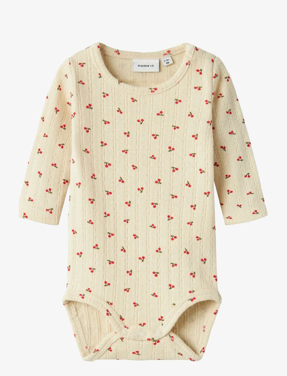 name it - NBFBILIA LS BODY BOX - pikkade varrukatega bodid - summer sand - 1