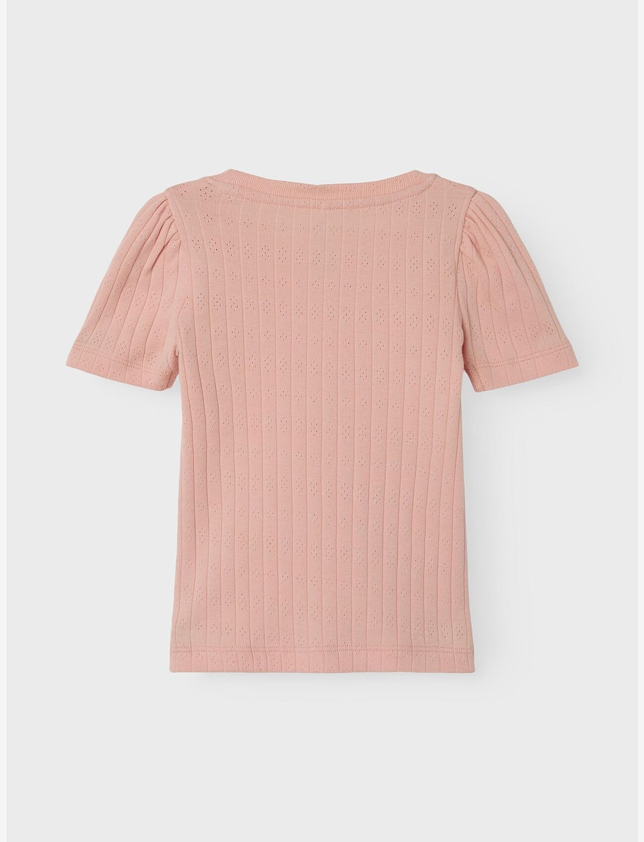 name it - NMFHENNY SS SLIM TOP - apricot blush - 1