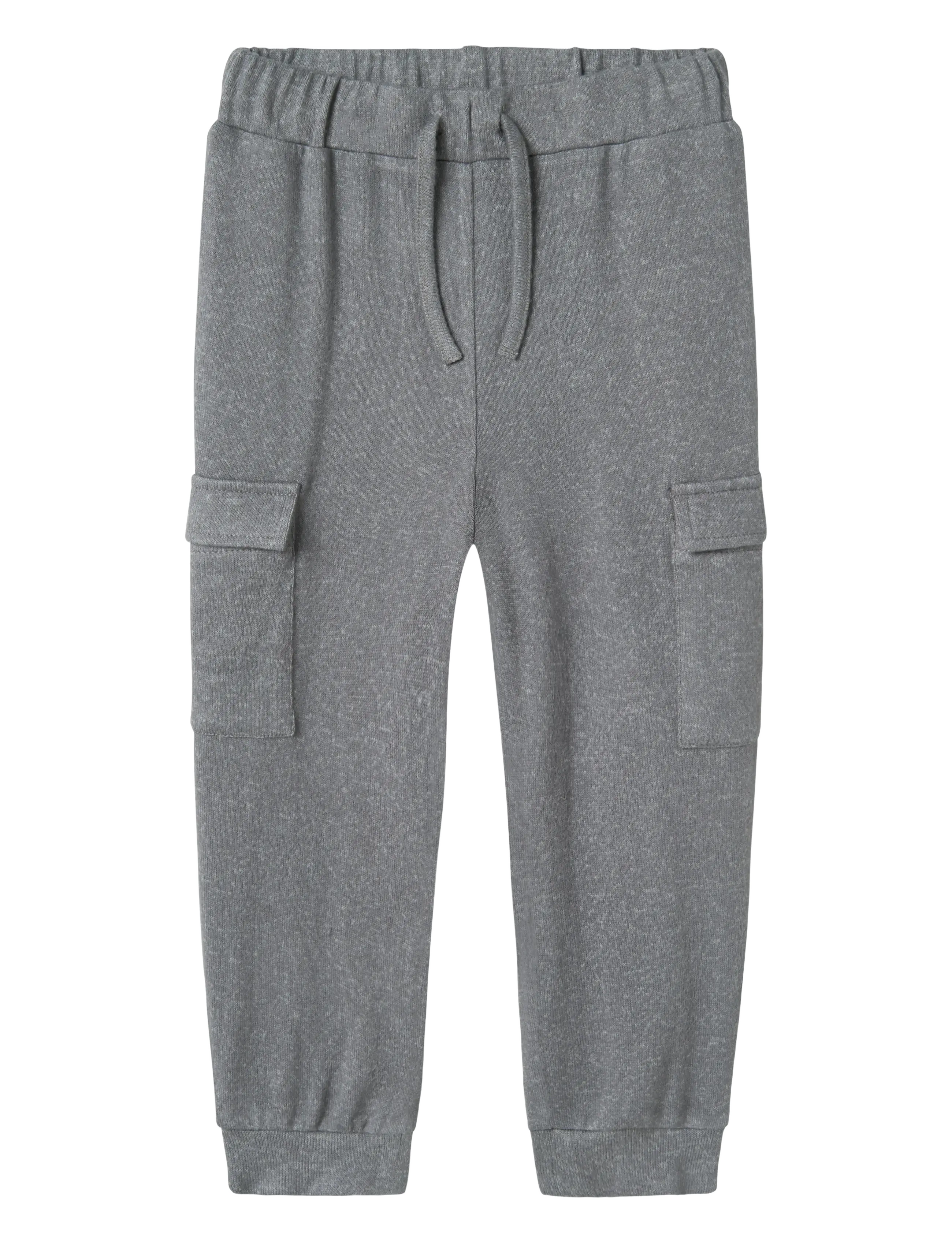 name it NMMTONNI NREG PANT UNB - 4 for 3 - LAVA SMOKE / grey