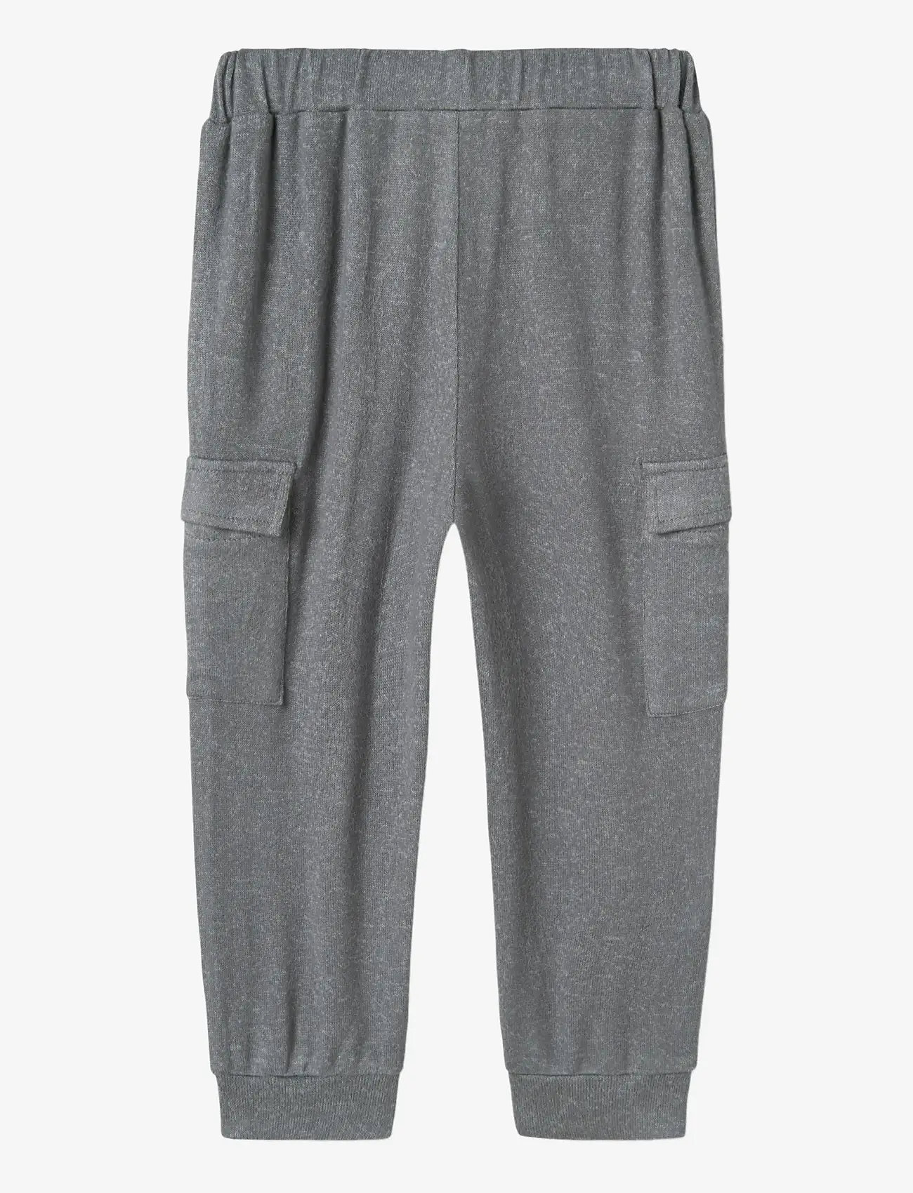 name it - NMMTONNI NREG PANT UNB - sweatpants - lava smoke - 1