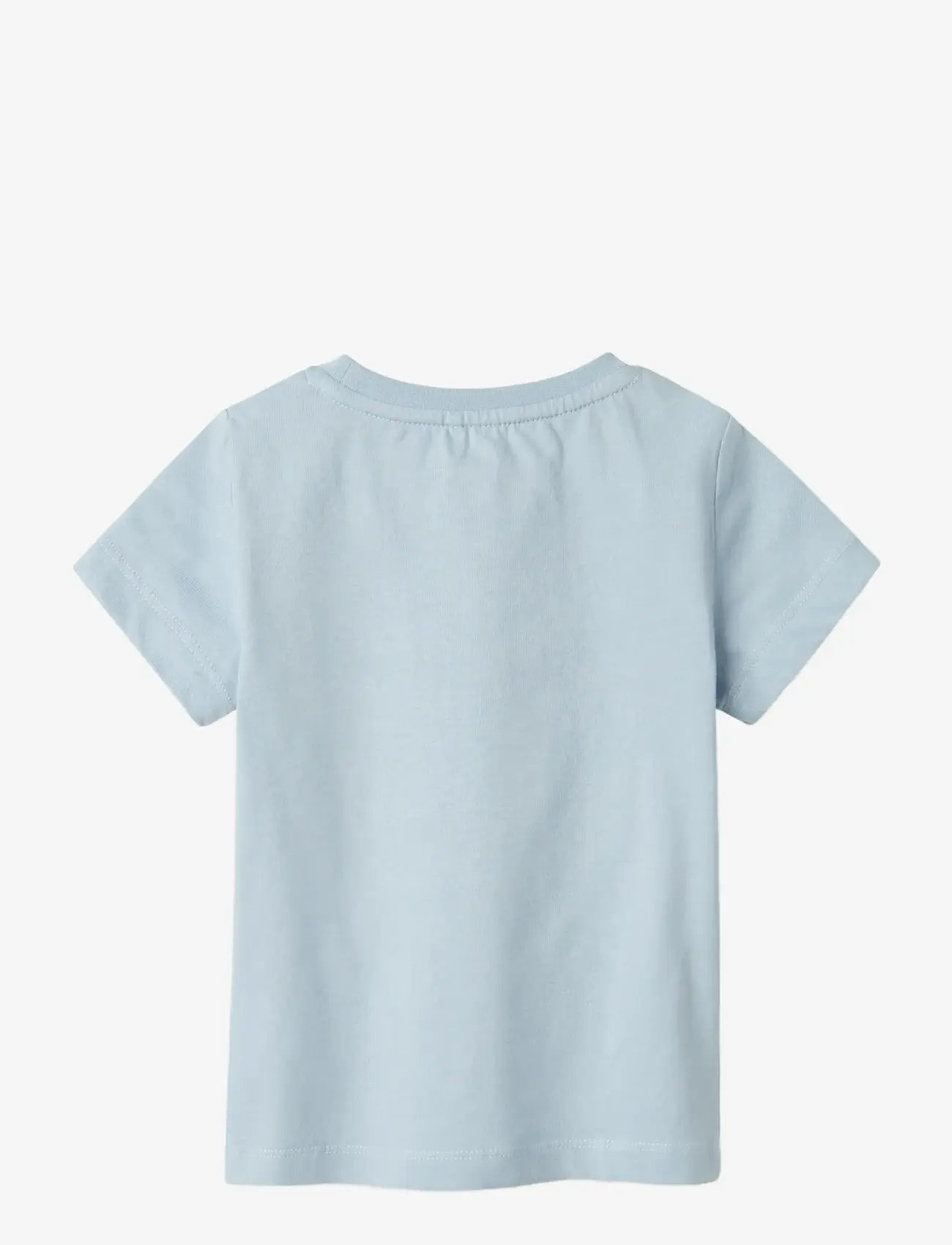 name it - NMFBETHANY SS TOP BOX - kurzärmelige - subdued blue - 1