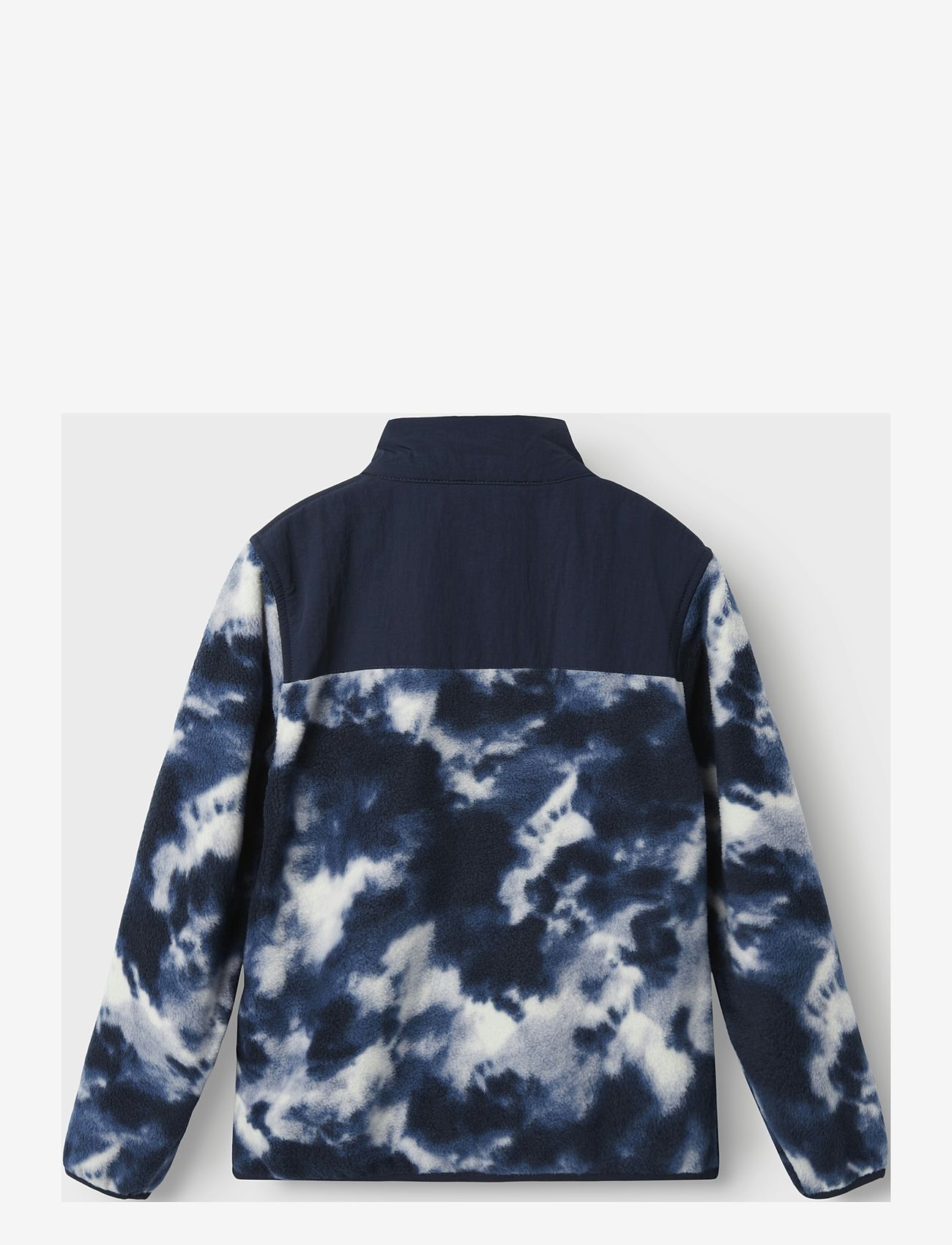 name it - NKMMEEKO FLEECE JACKET AOP - fall jackets - dark sapphire - 1