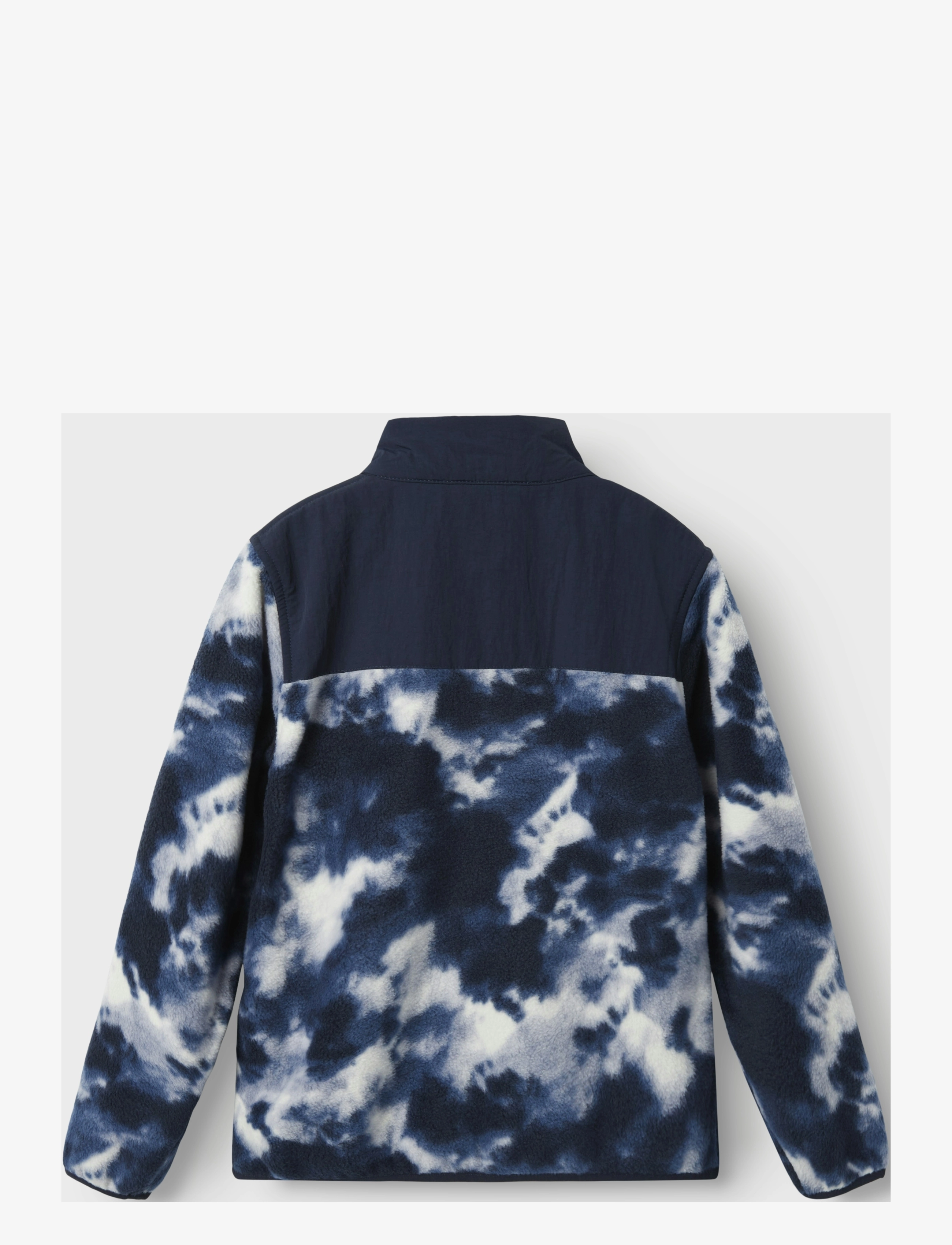 name it - NKMMEEKO FLEECE JACKET AOP - flīsa virsjakas - dark sapphire - 1
