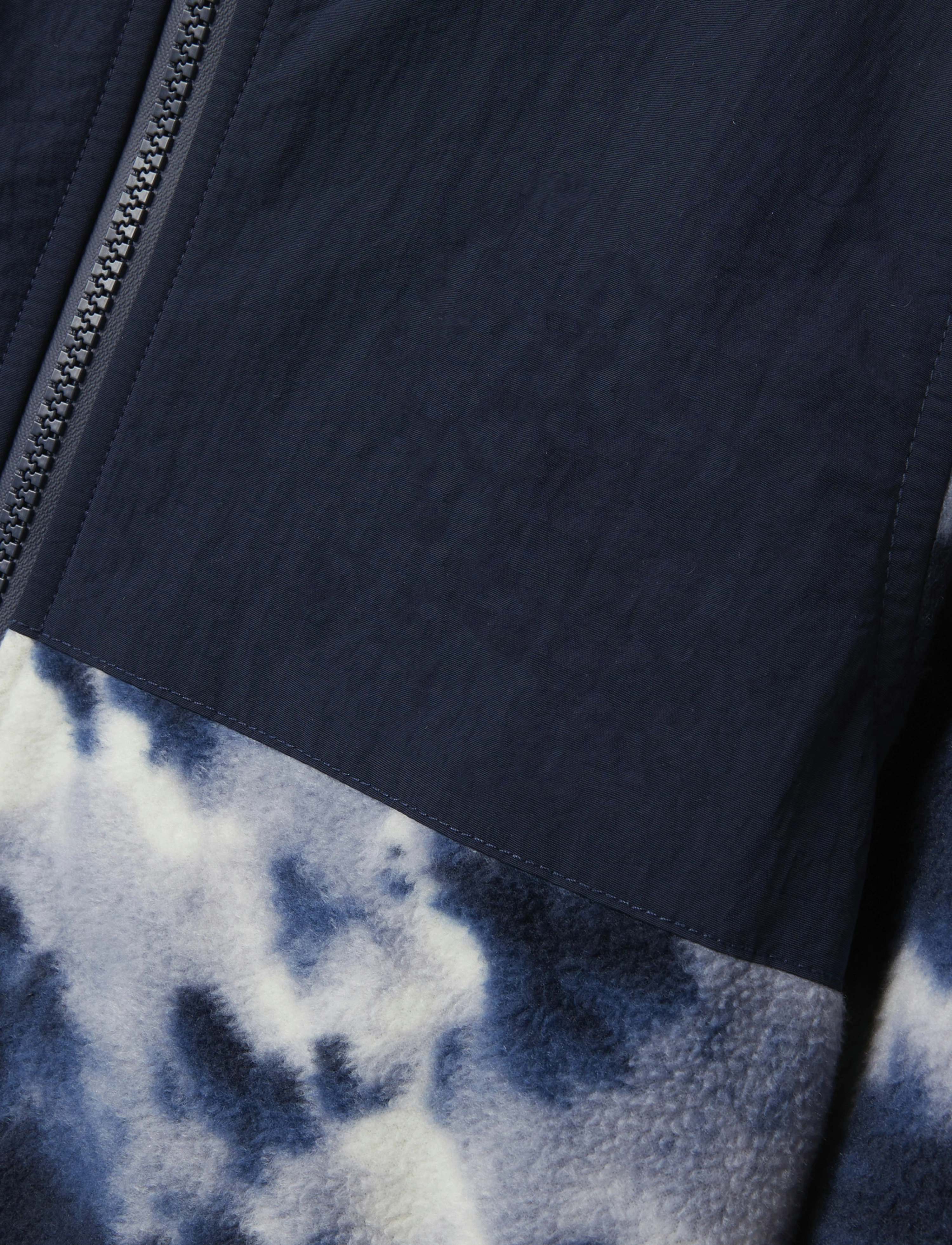 name it - NKMMEEKO FLEECE JACKET AOP - flīsa virsjakas - dark sapphire - 3