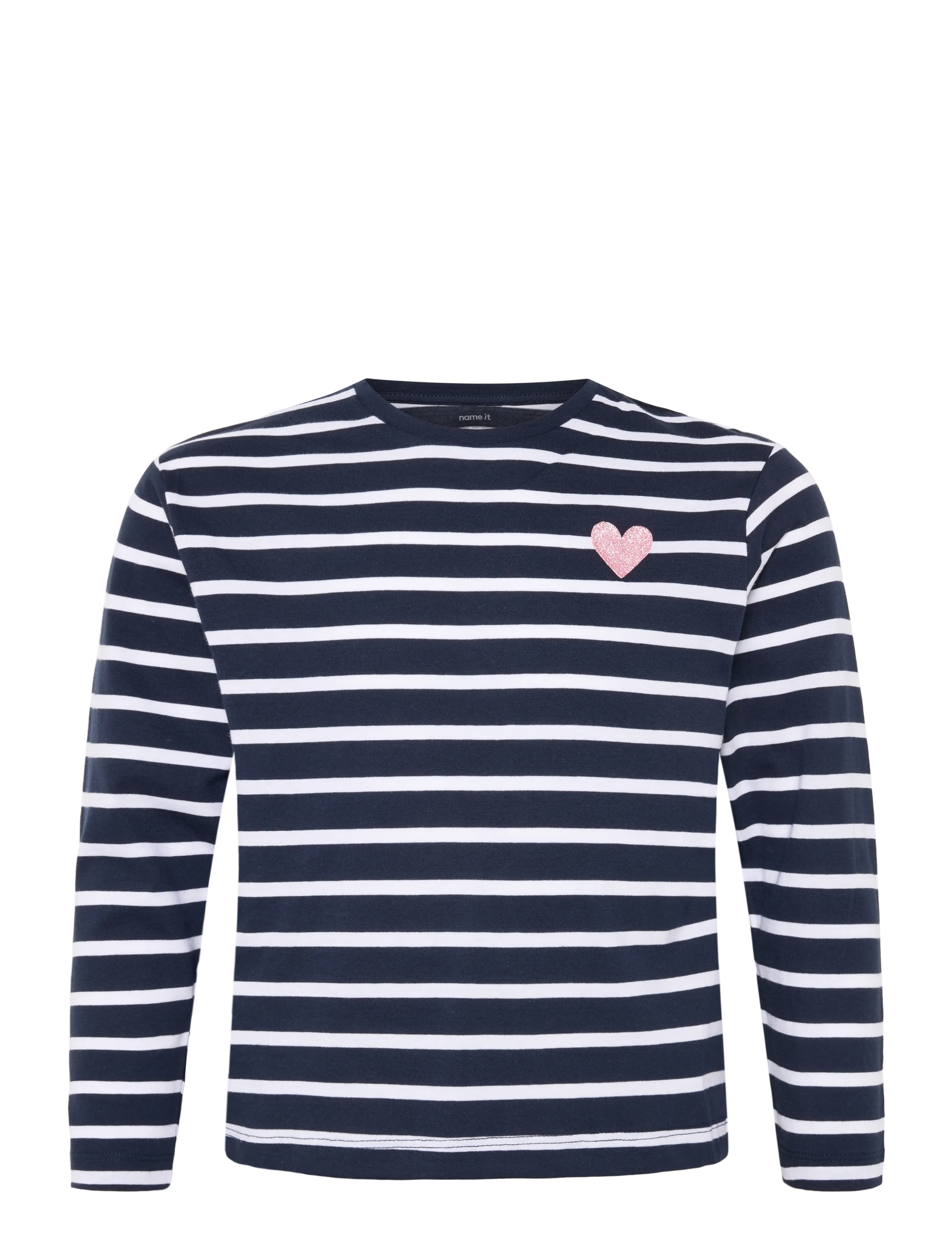 name it NKFTOVELINA LS NREG TOP - Toppar & T-shirts - DARK SAPPHIRE / navy