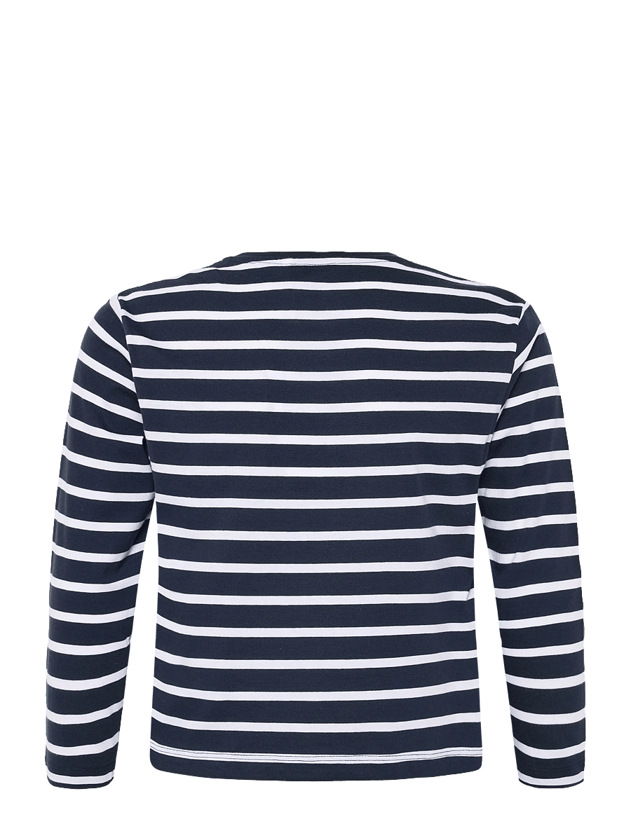 name it - NKFTOVELINA LS NREG TOP - langærmede t-shirts - dark sapphire - 1
