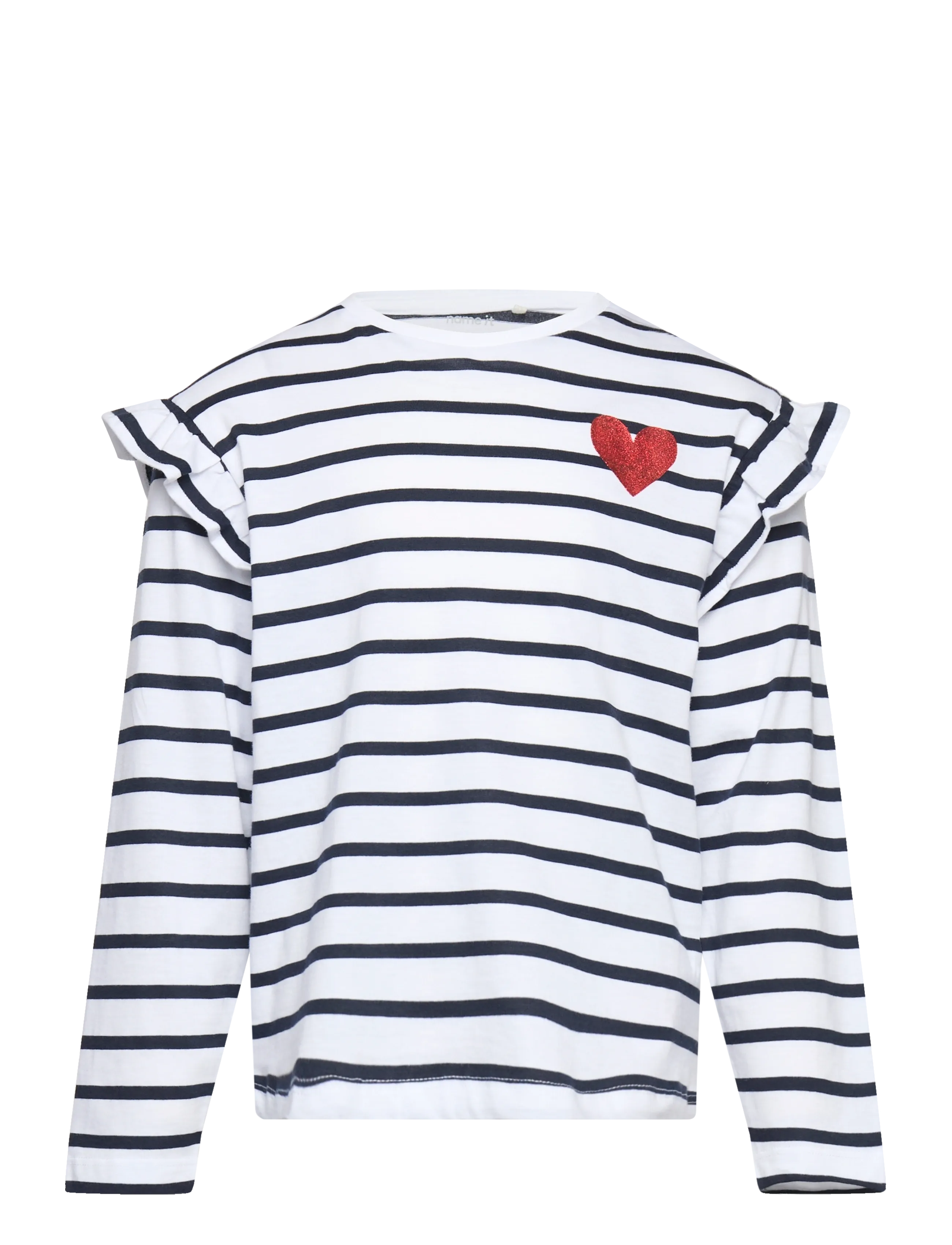 name it Nmftovelina Ls Nreg Top Noos, 80, T-shirts, Weiß - Long-sleeved Kinder