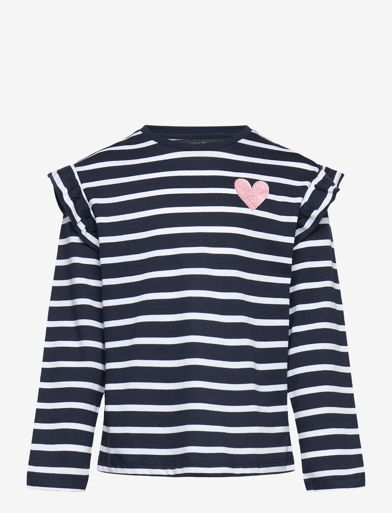 name it - NMFTOVELINA LS NREG TOP NOOS - langærmede t-shirts - dark sapphire - 0