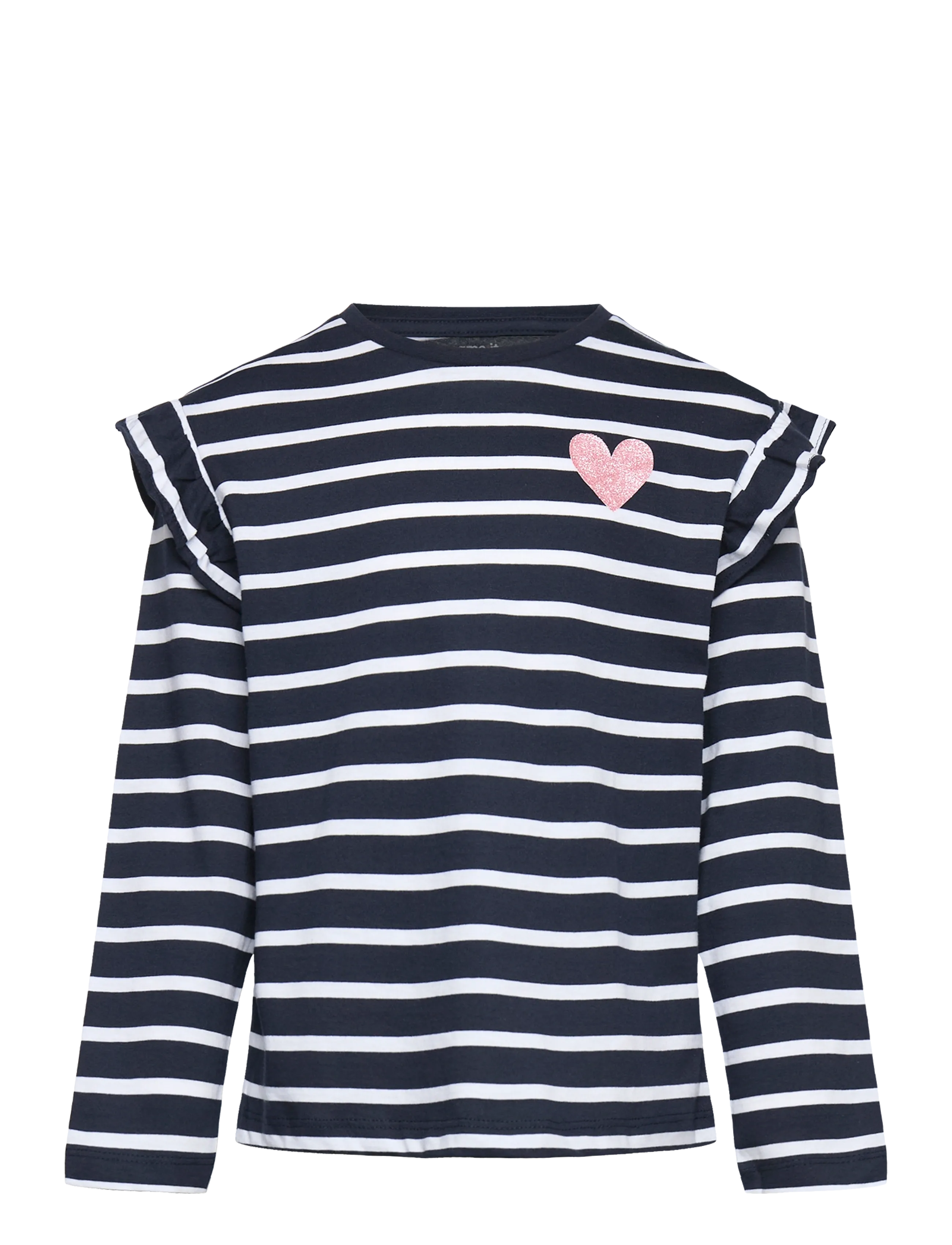 name it NMFTOVELINA LS NREG TOP NOOS - Kläder - DARK SAPPHIRE / navy