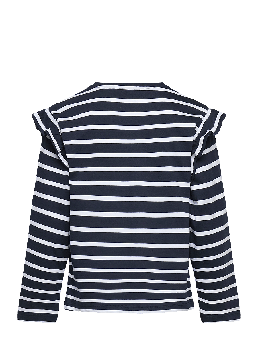 name it - NMFTOVELINA LS NREG TOP NOOS - t-shirts à manches longues - dark sapphire - 1