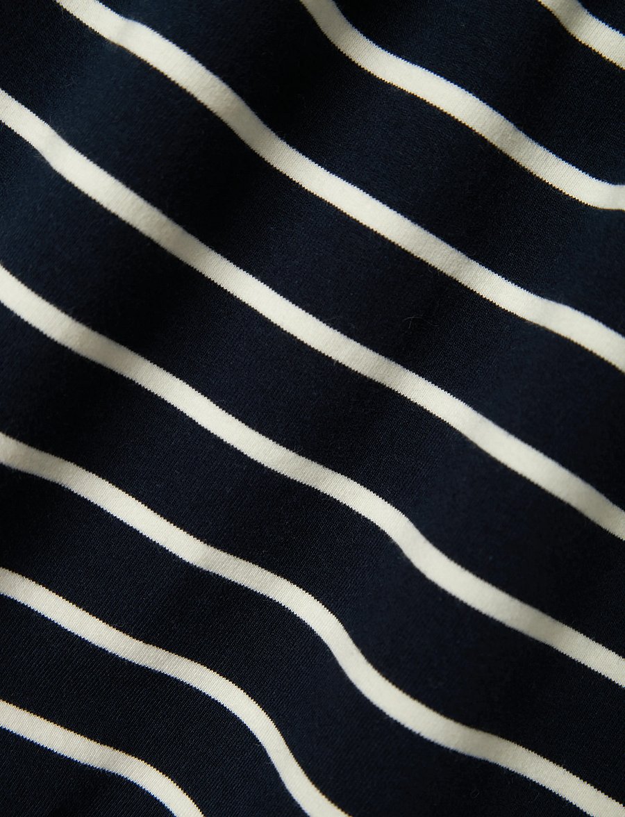 name it - NMFTORINA NREG SWE DRESS BRU PB - langärmelige babykleider - dark sapphire - 3