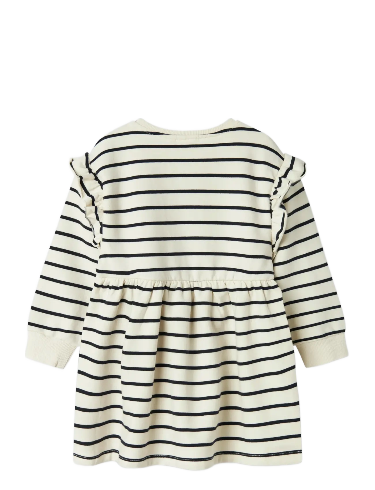 name it - NMFTORINA NREG SWE DRESS BRU PB - klänningar - sea salt - 1