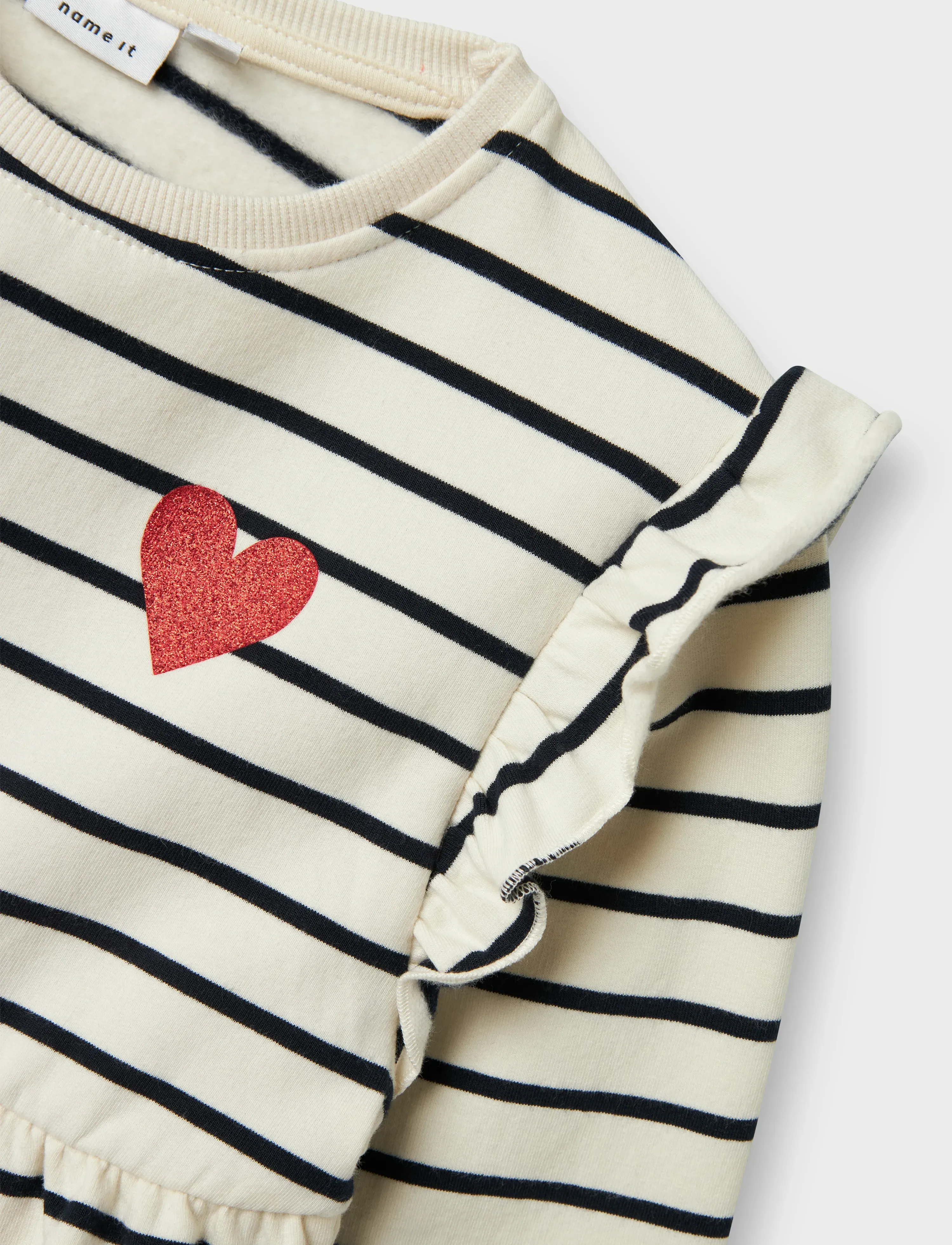 name it - NMFTORINA NREG SWE DRESS BRU PB - klänningar - sea salt - 2
