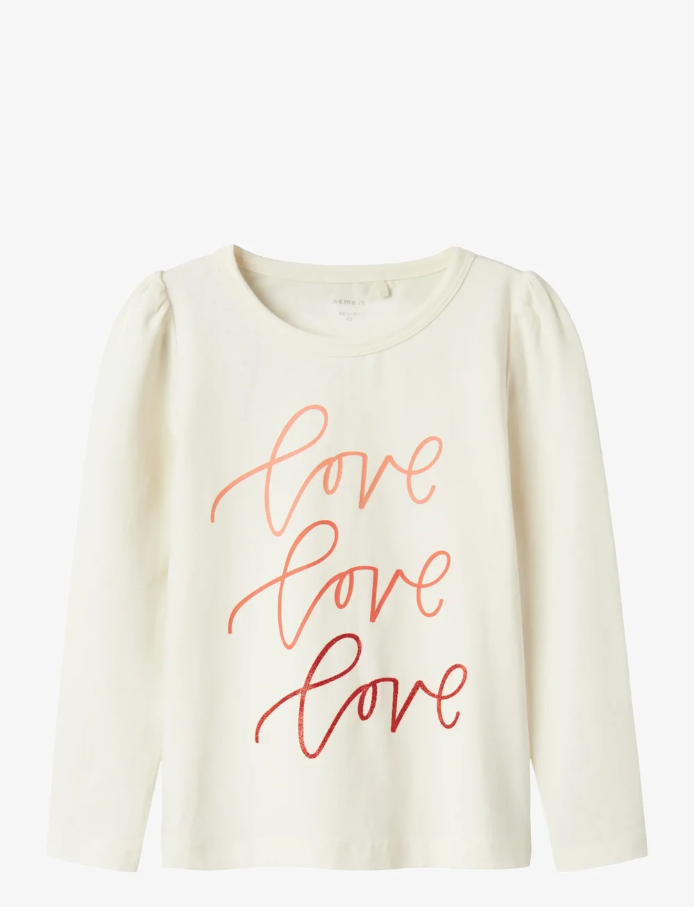 name it - NMFTASJAA LS TOP PB - långärmade t-shirts - sea salt - 0