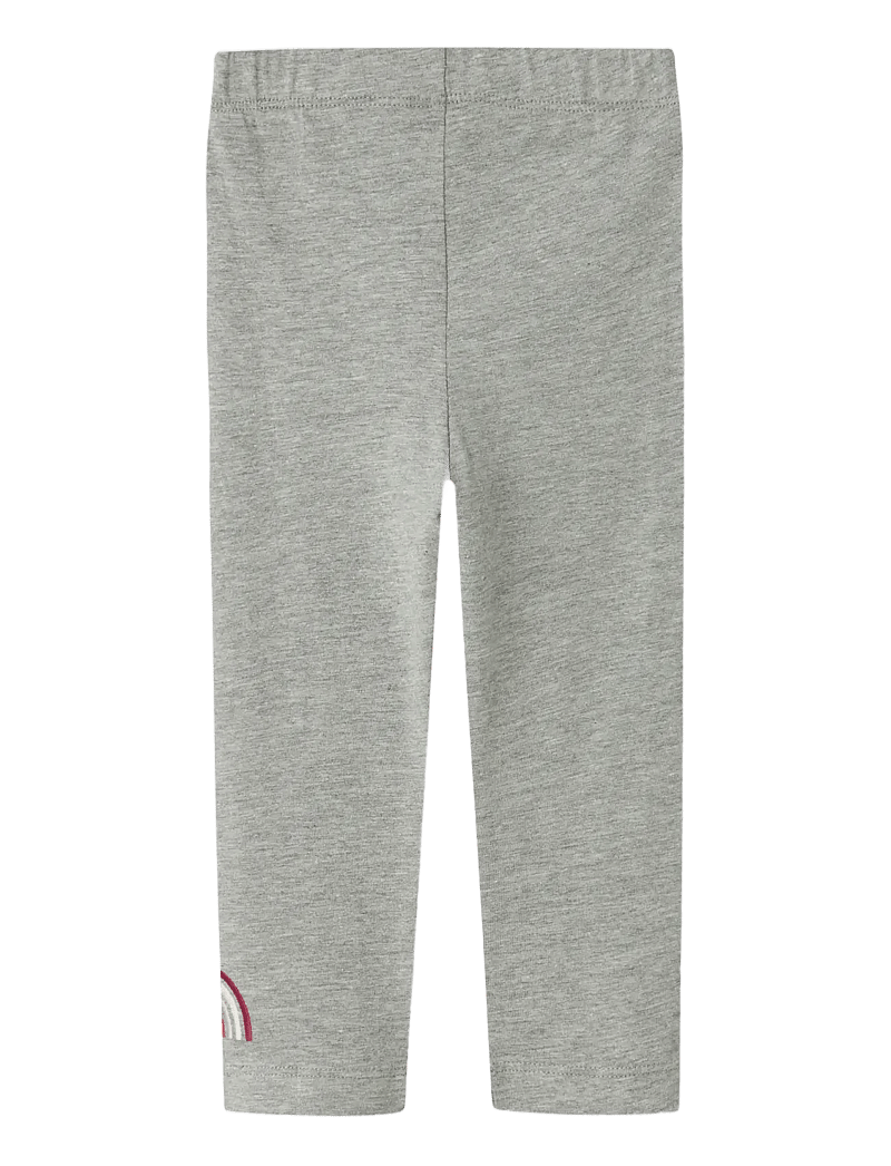 name it - NMFBILINE LEGGING PB - leggings - grey melange - 1