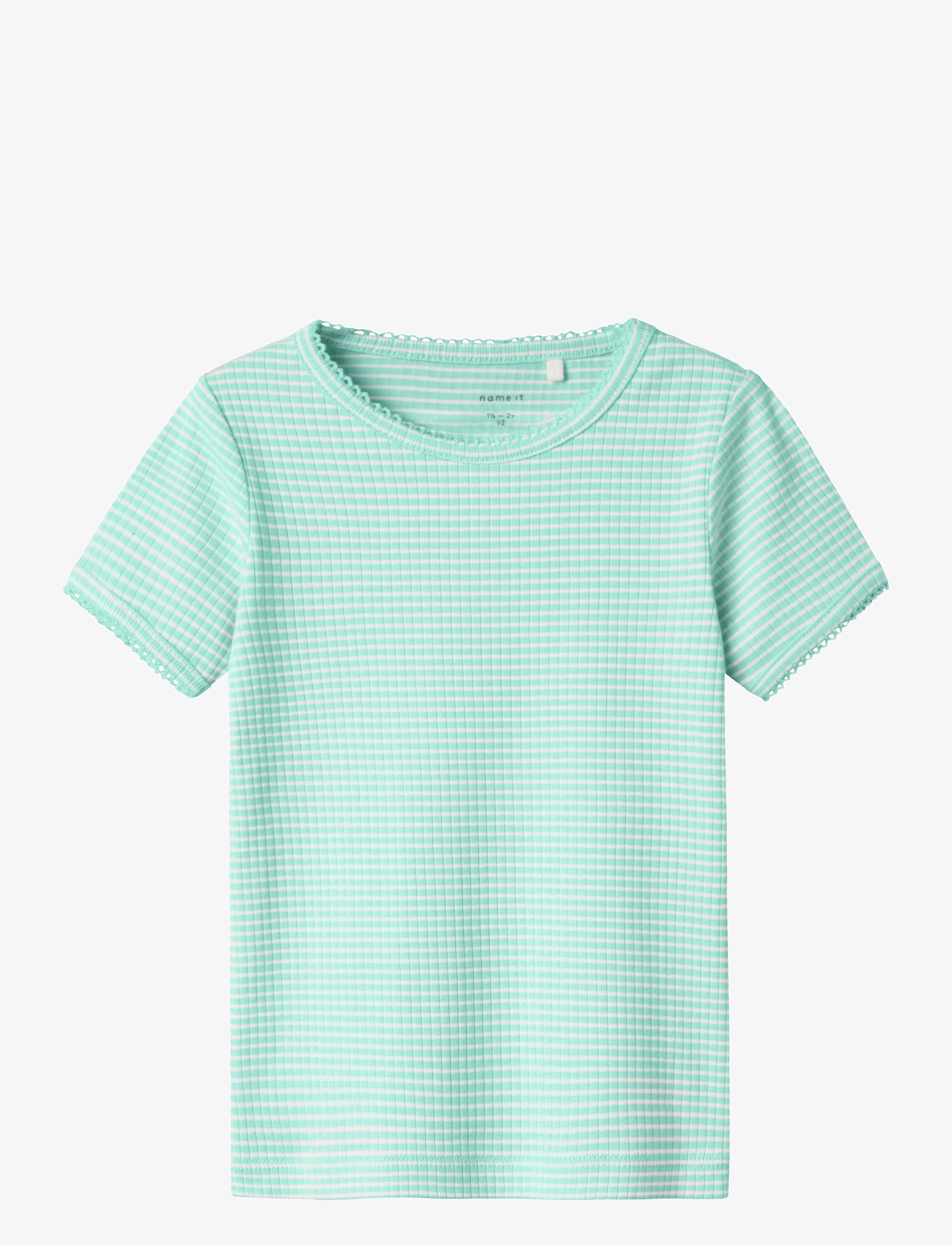 name it NMFFIKATIE SS SLIM TOP - Tøj - BLUE LIGHT / blue